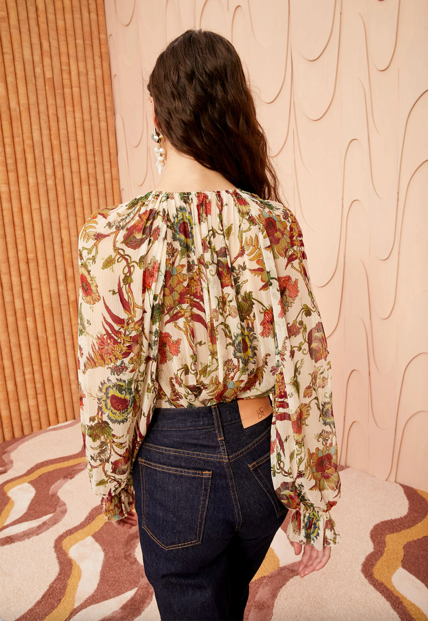 Bernadette Blouse in Freesia