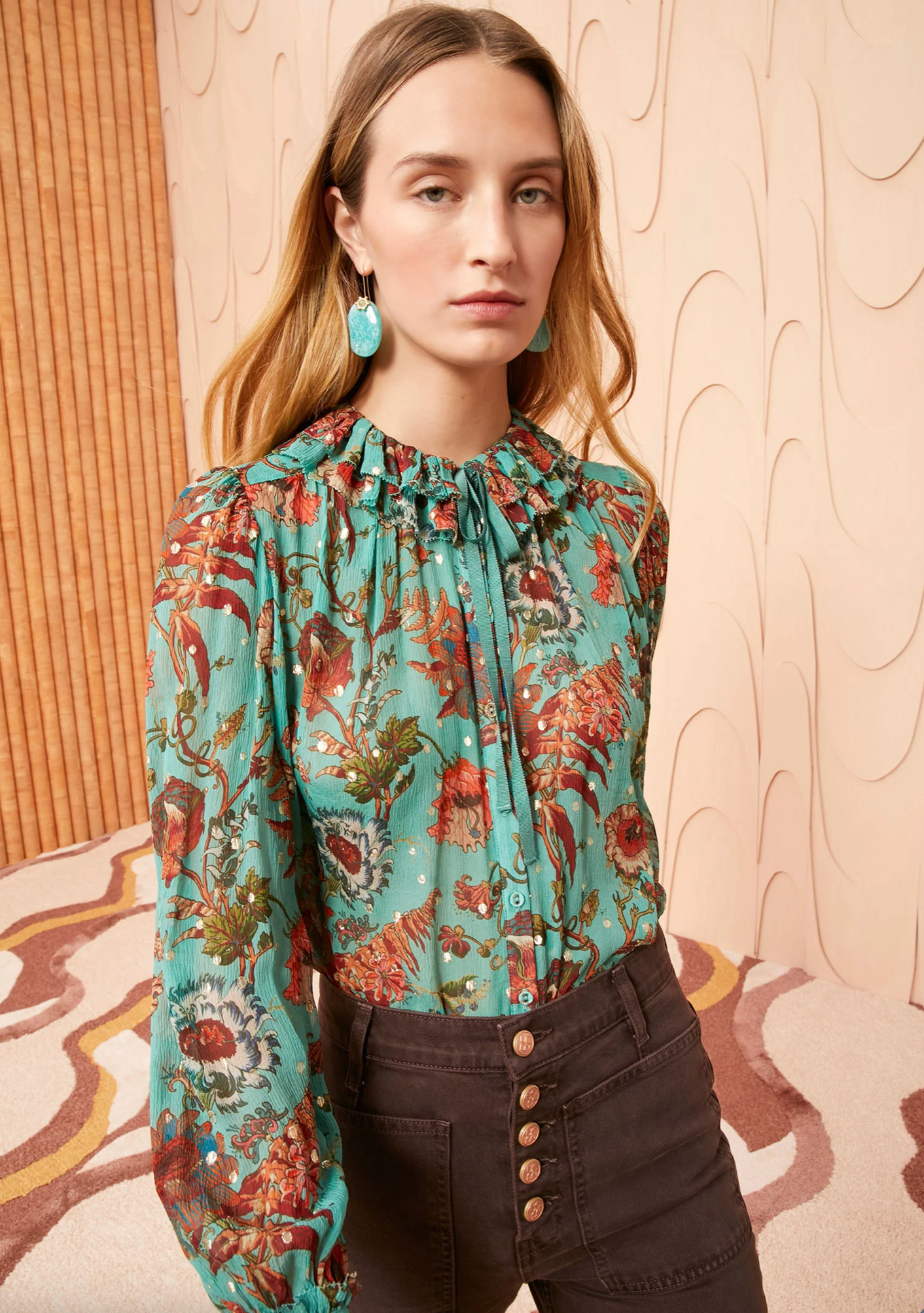 Pippa Blouse in Garden Bloom