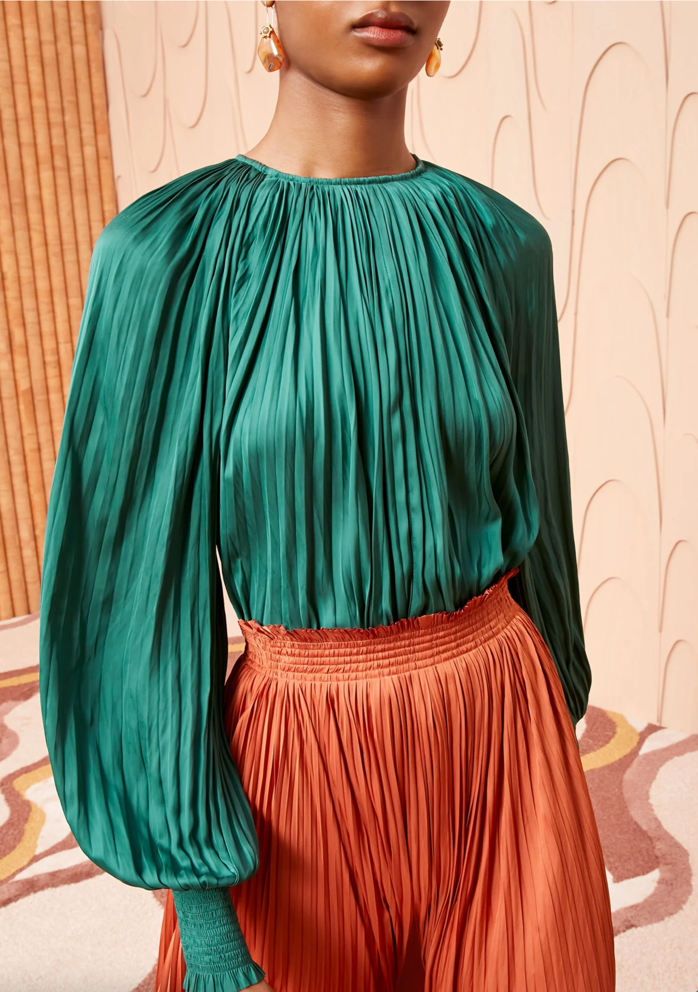 Aidy Blouse in Jadiete