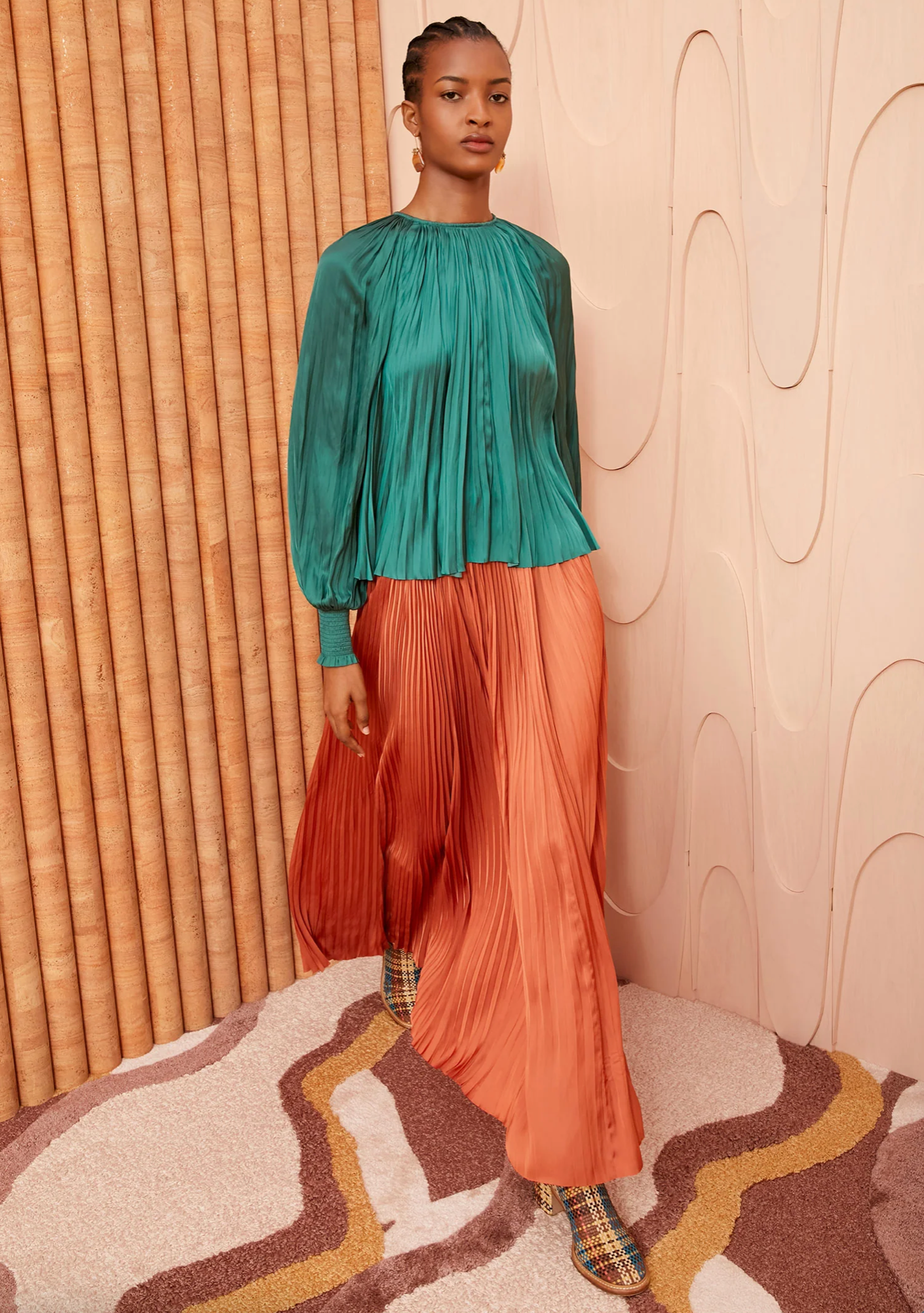 Aidy Blouse in Jadiete