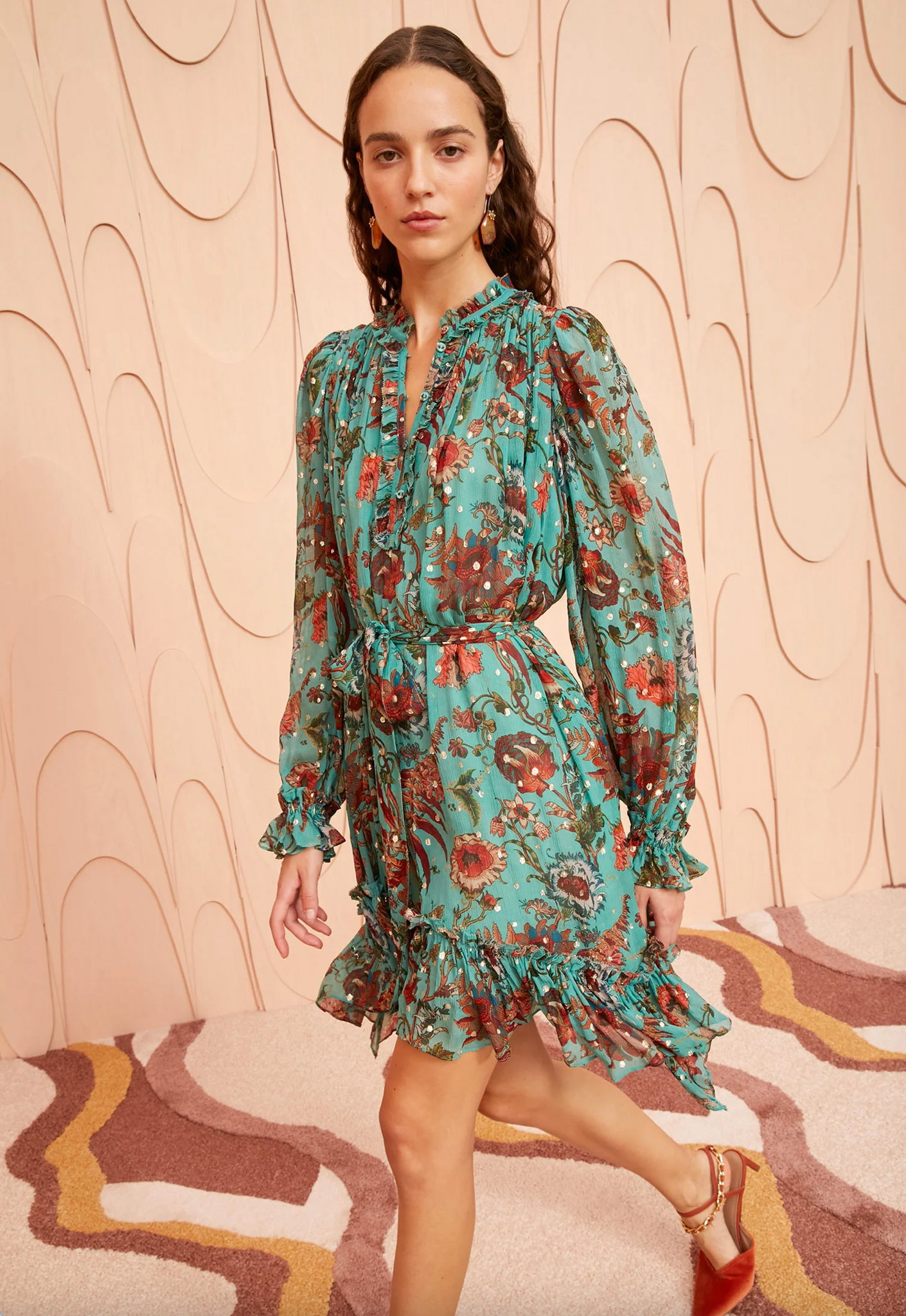 Anais Dress in Garden Bloom