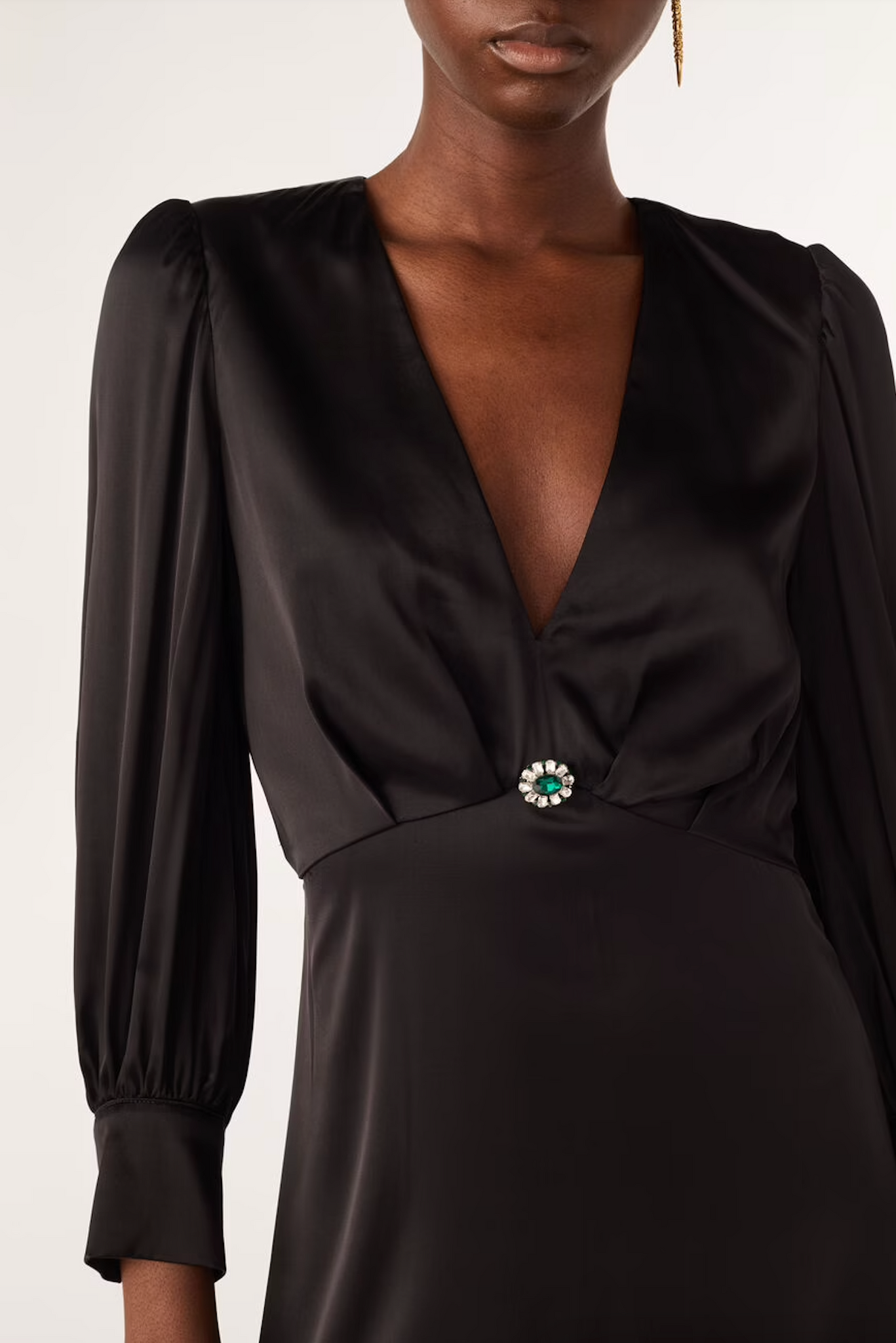 Chiara Dress. Noir