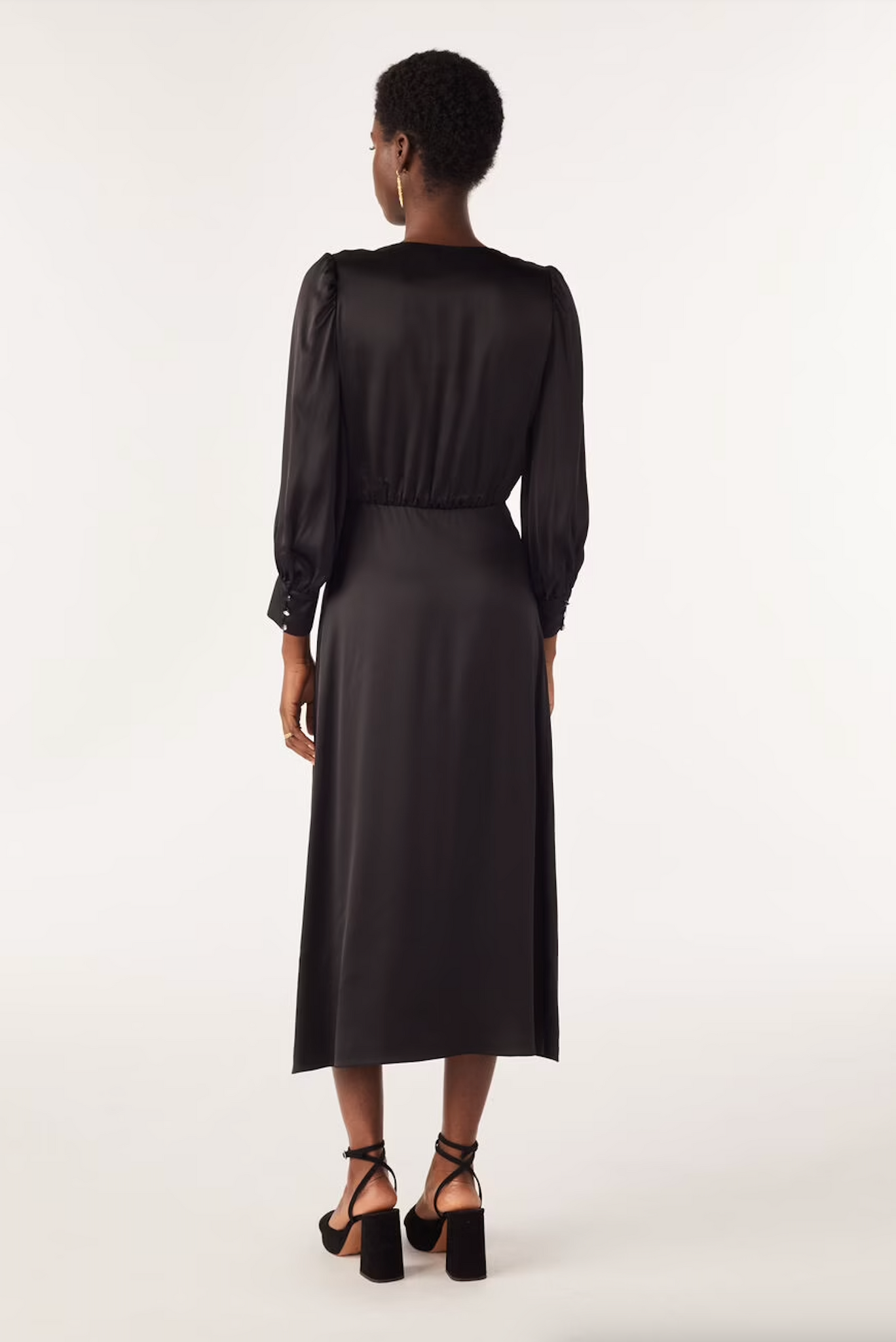Chiara Dress. Noir