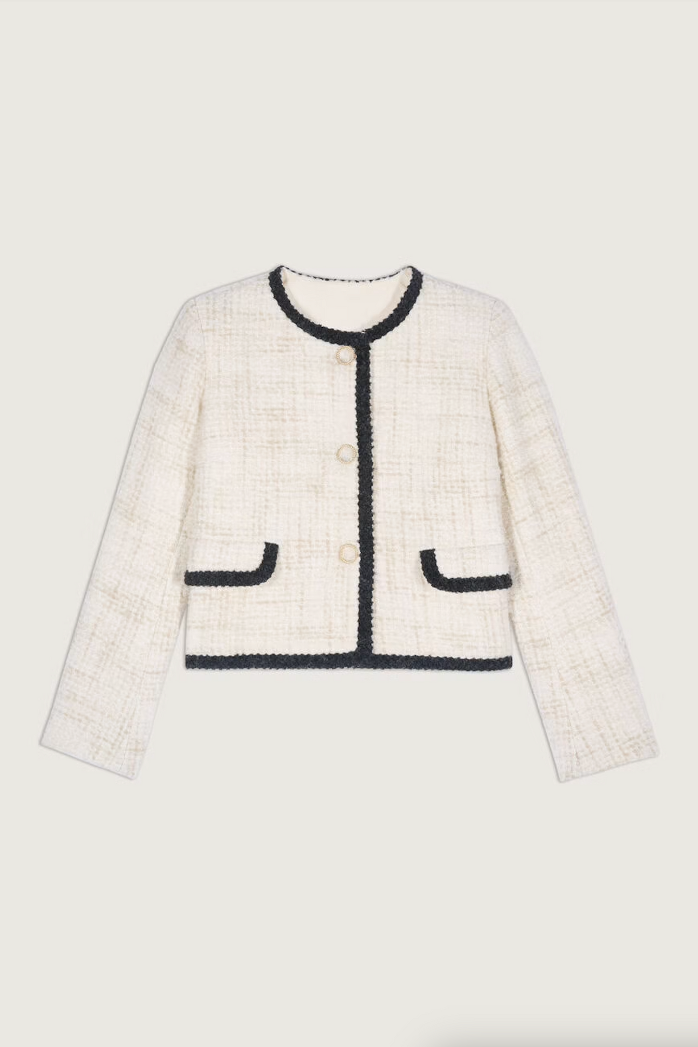 Fedji Jacket. Ecru