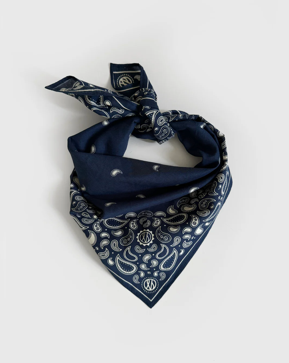 COTTON PAISLEY | NAVY | 55 CM