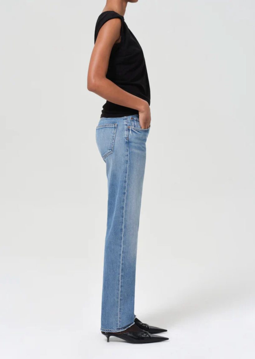 Low Rise Slim (Stretch) in Kindle