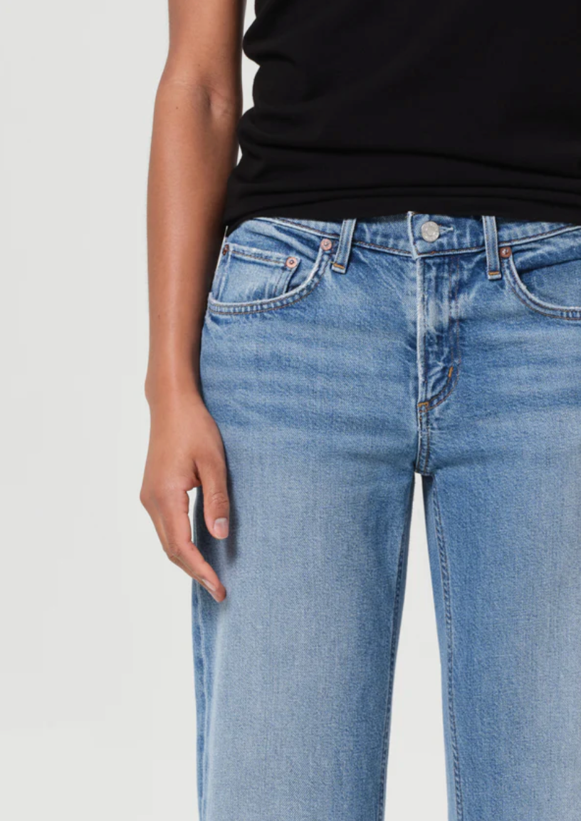 Low Rise Slim (Stretch) in Kindle