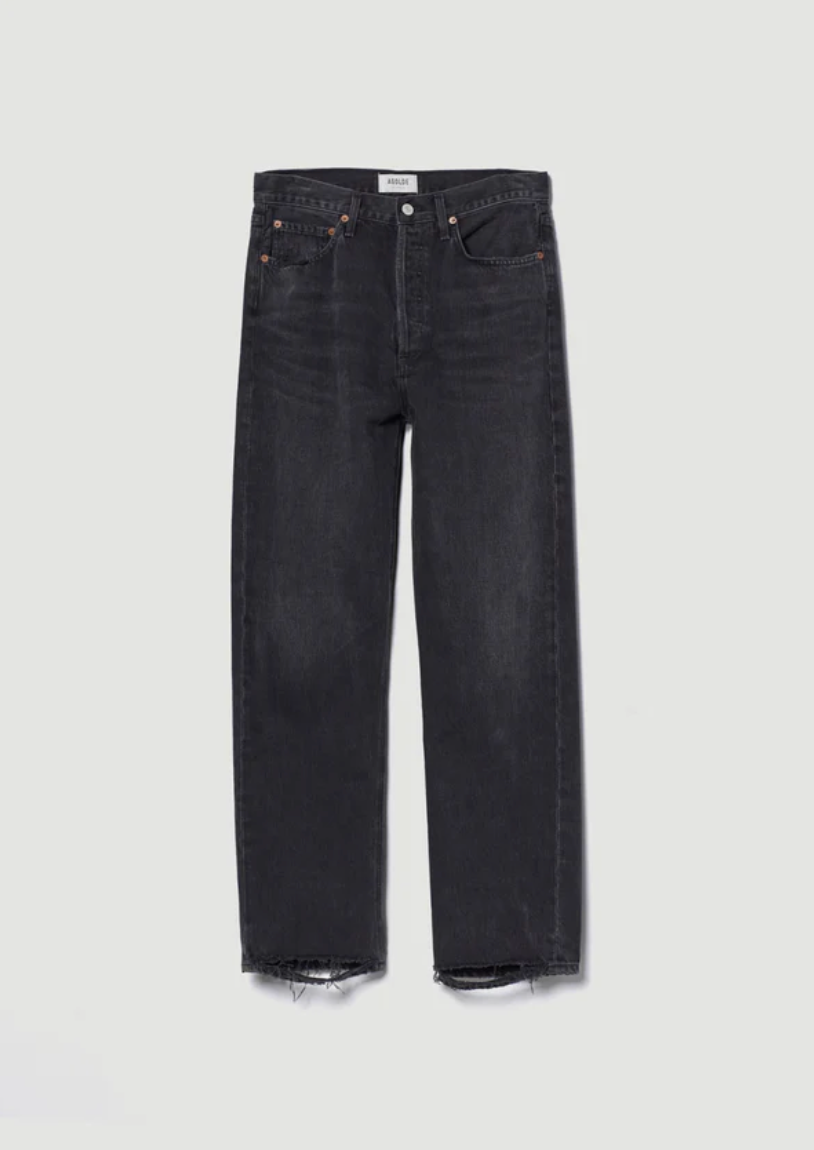 90's Mid Rise Straight in Tar