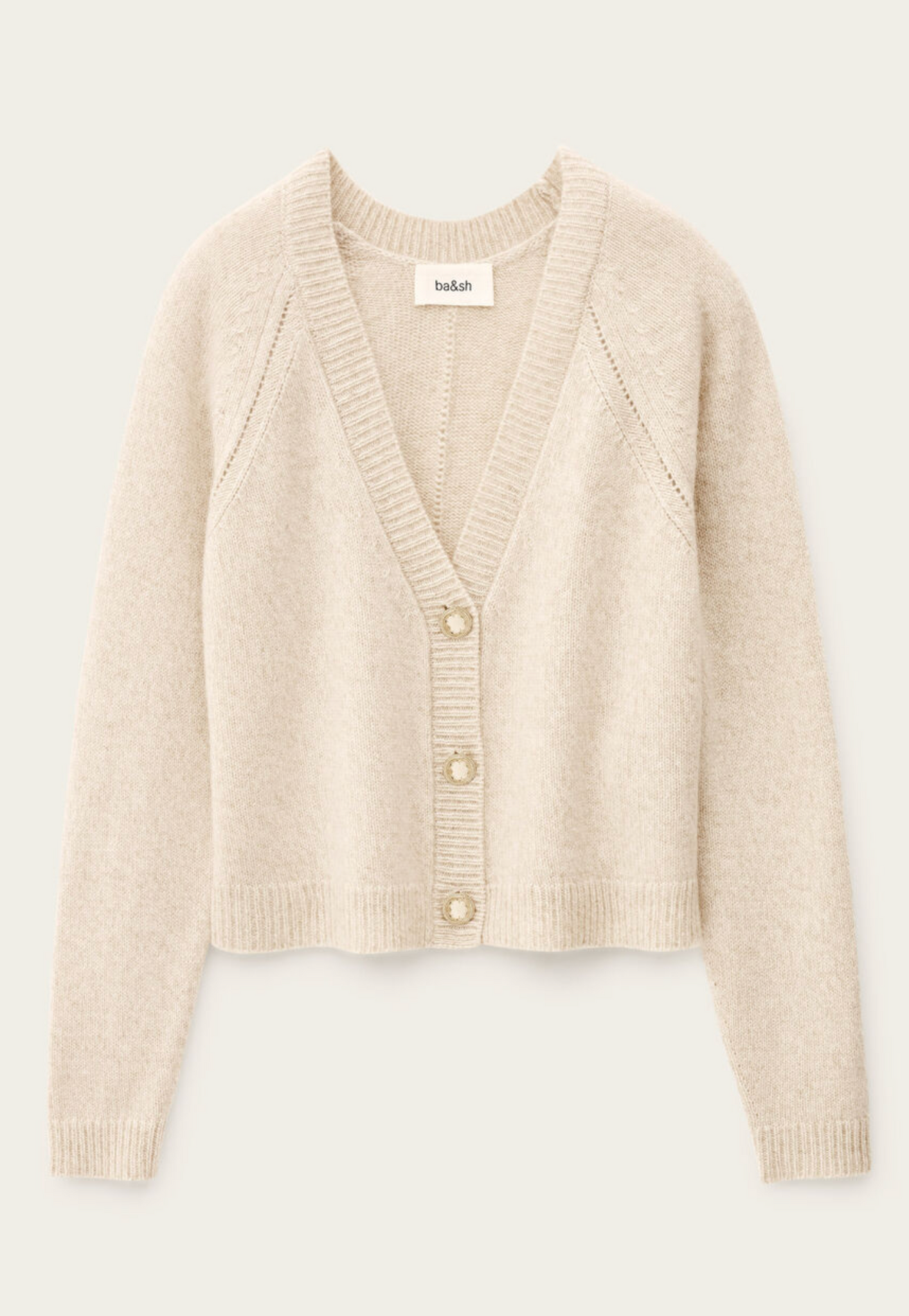 Cellya Cardigan. Beige