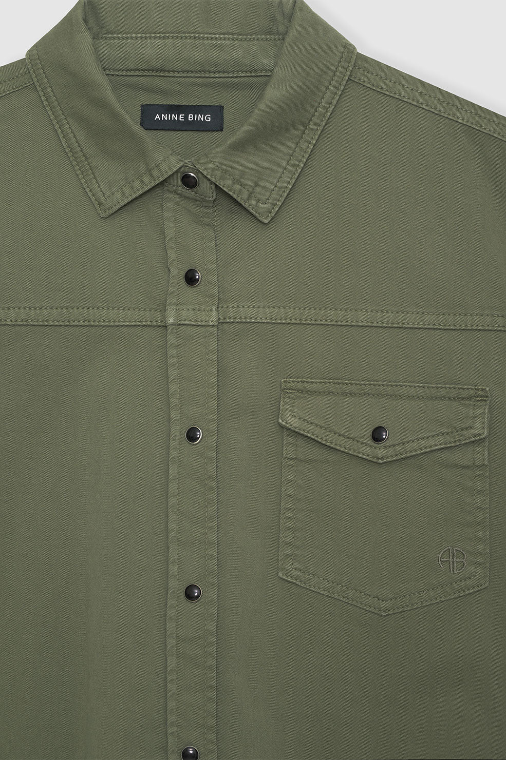 Sloan Shirt in Army Green
