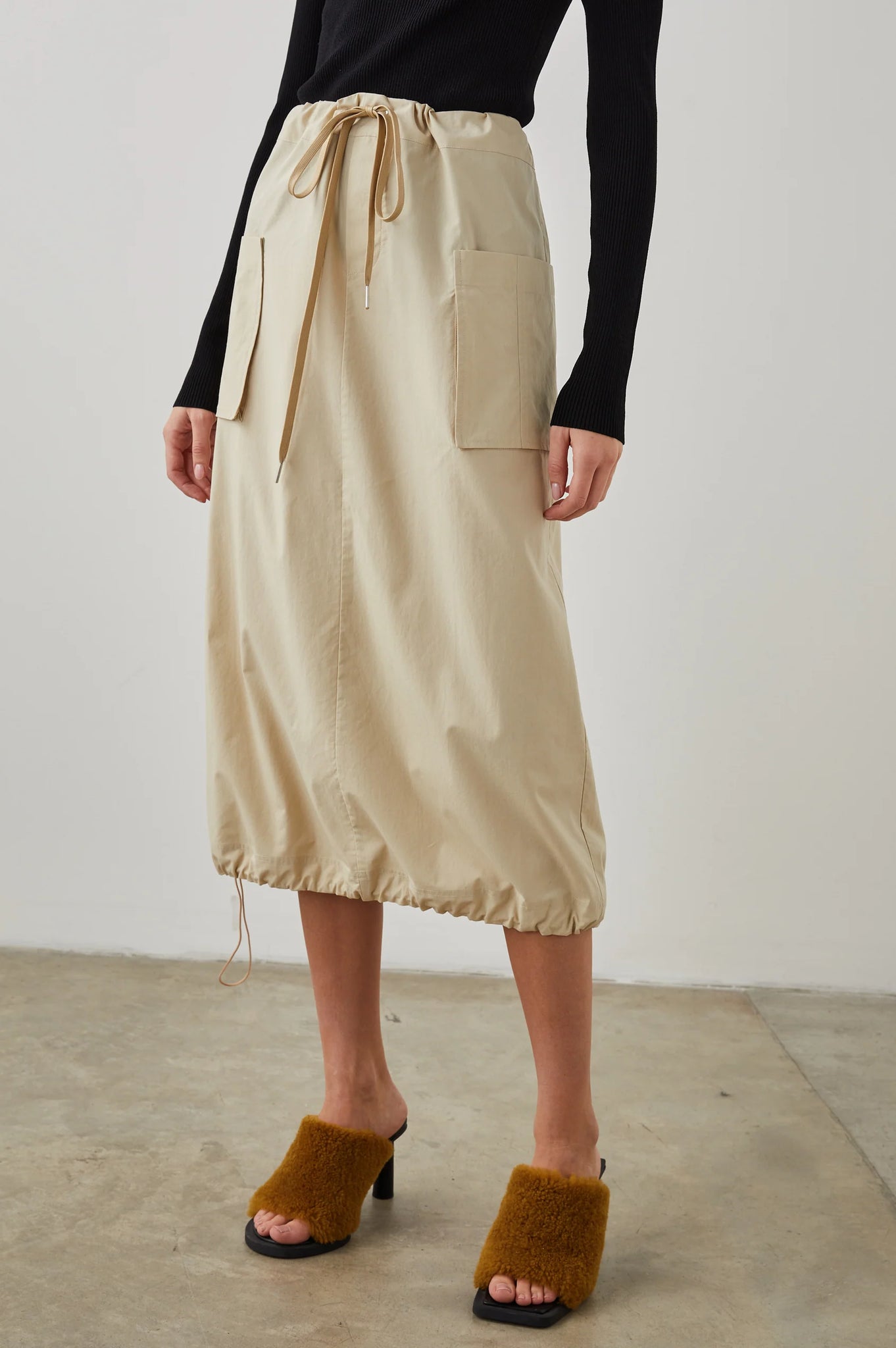 Tatiana Skirt in Tidal Foam