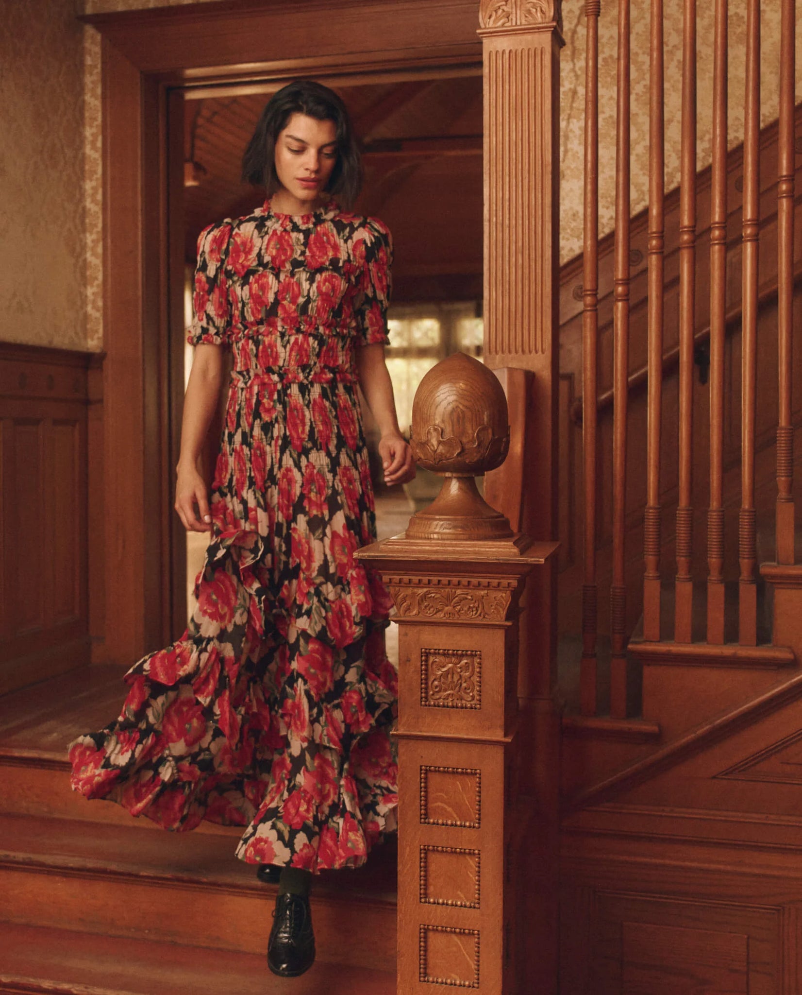 The Ballroom Dress. Fucshia Rose