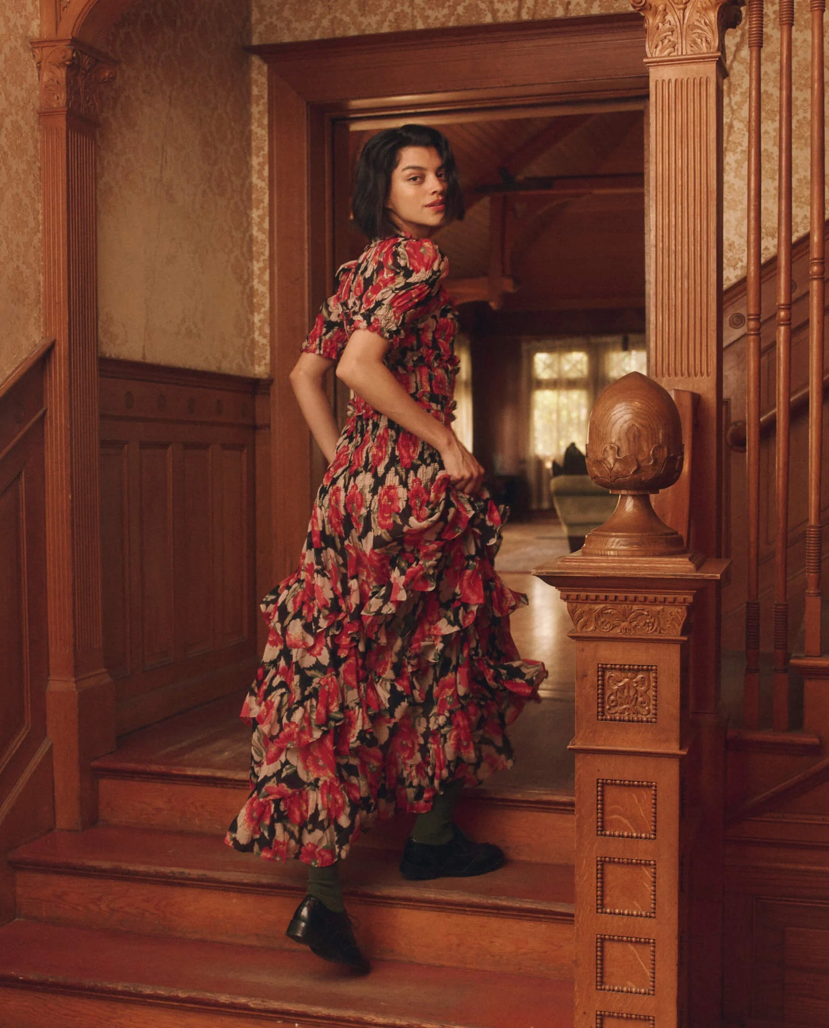 The Ballroom Dress. Fucshia Rose