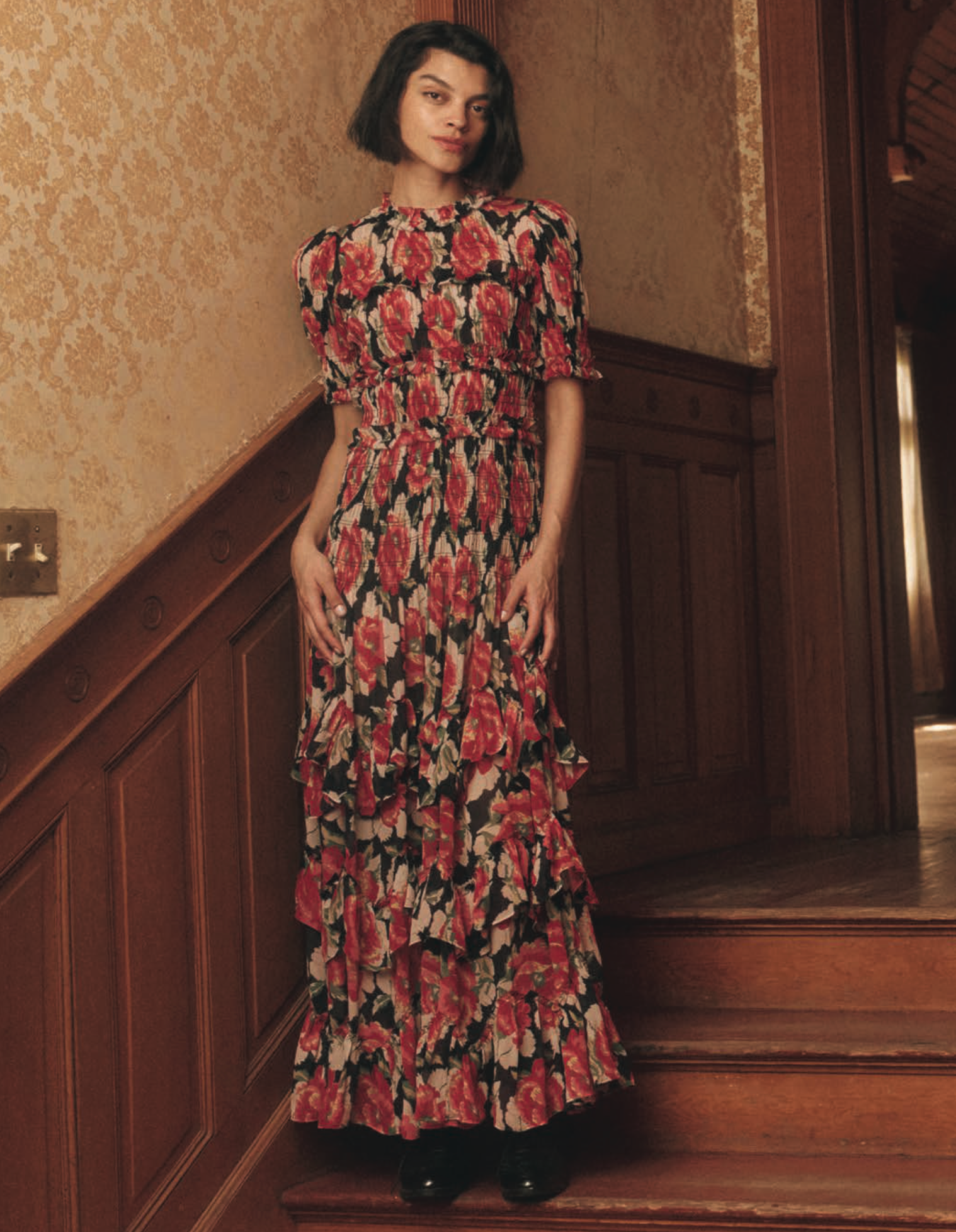 The Ballroom Dress. Fucshia Rose