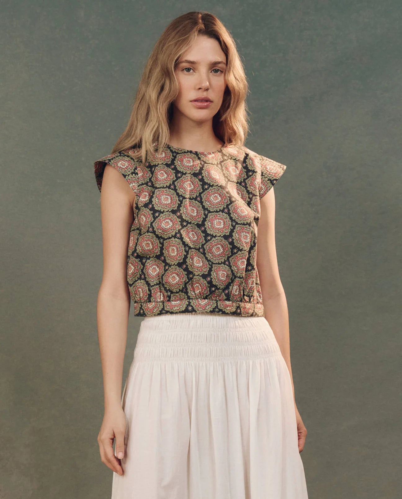 The Midland Top. Heirloom Paisley
