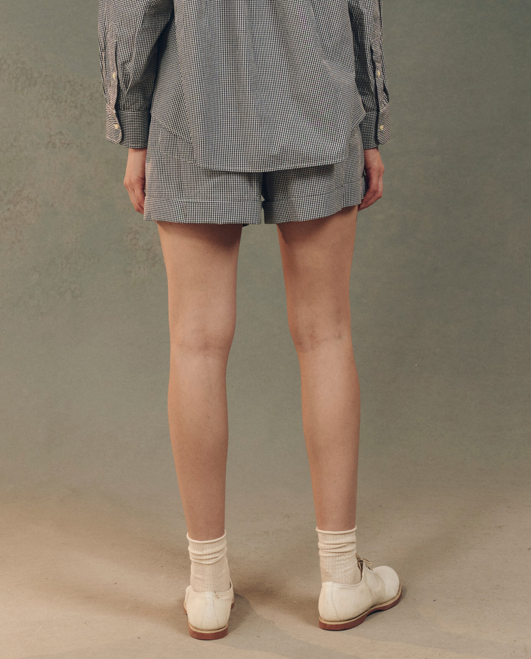 The Boxer Short. Black and White Gingham