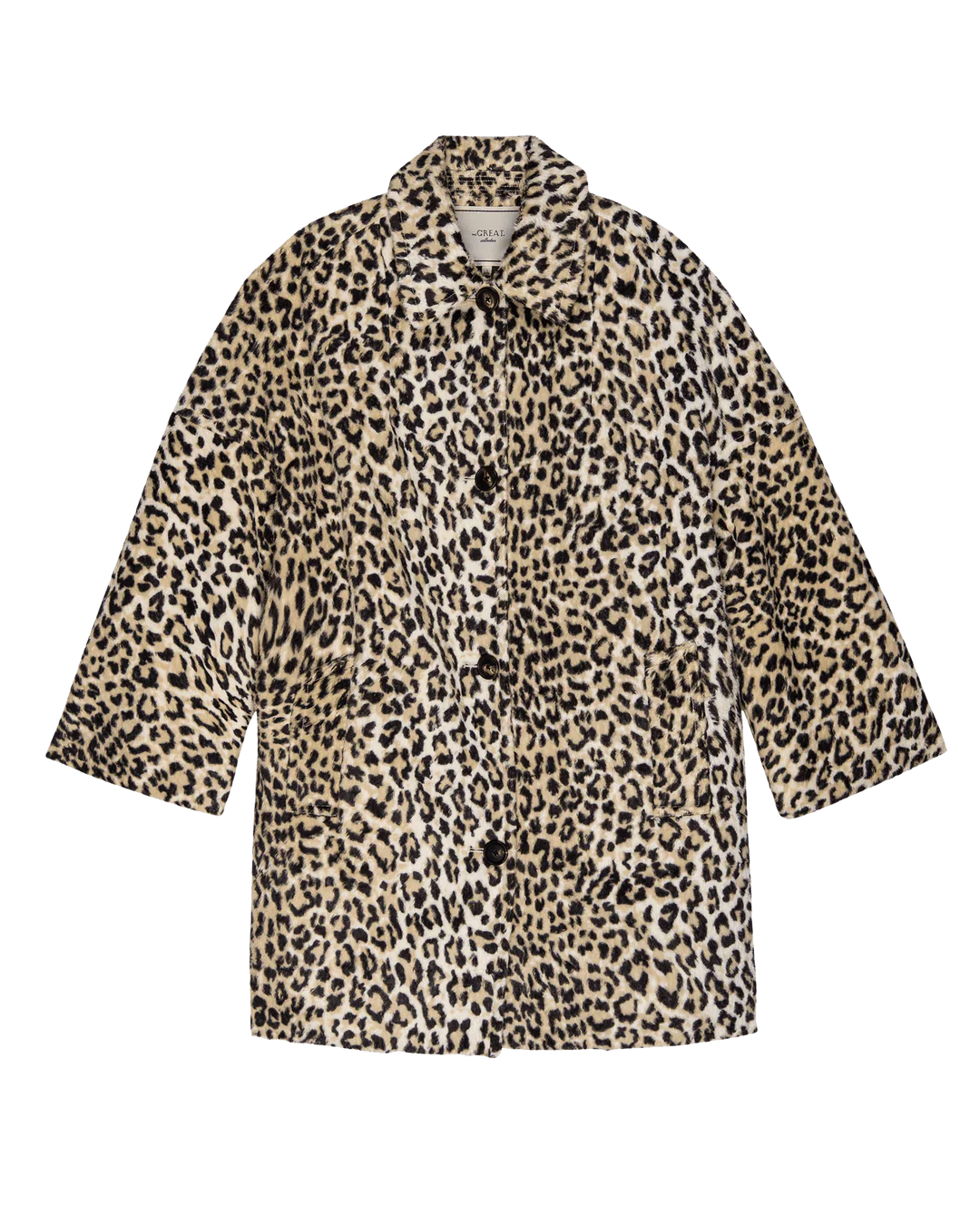 The Car Coat. Vintage Leopard