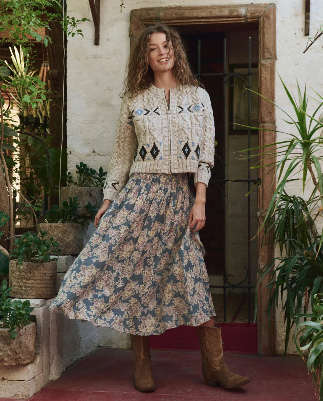 The Cavern Cardigan. Oat