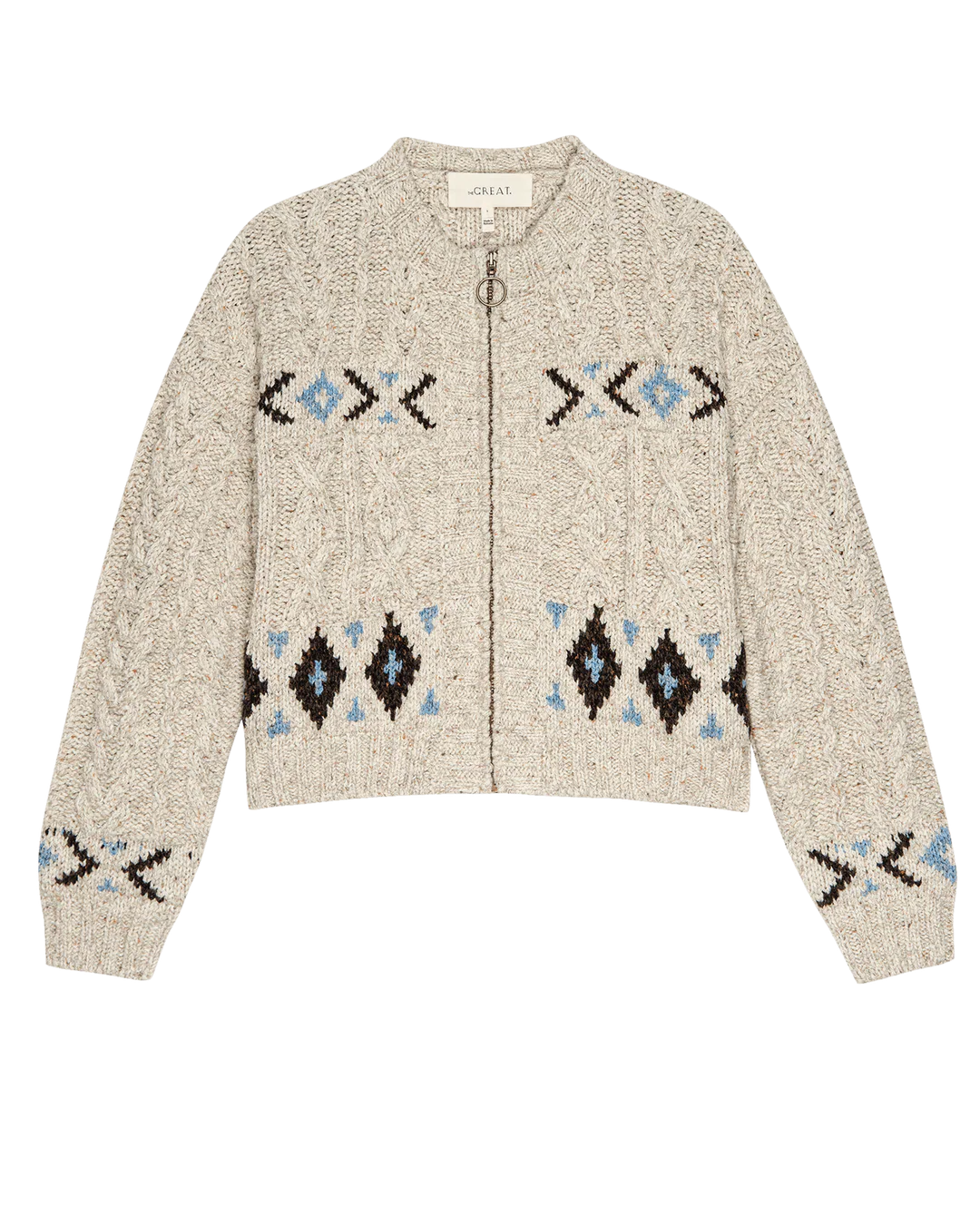 The Cavern Cardigan. Oat