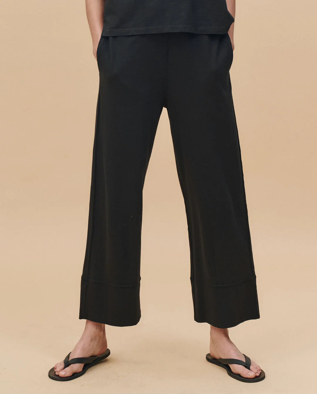 The Jersey Win Pant. Almost Black