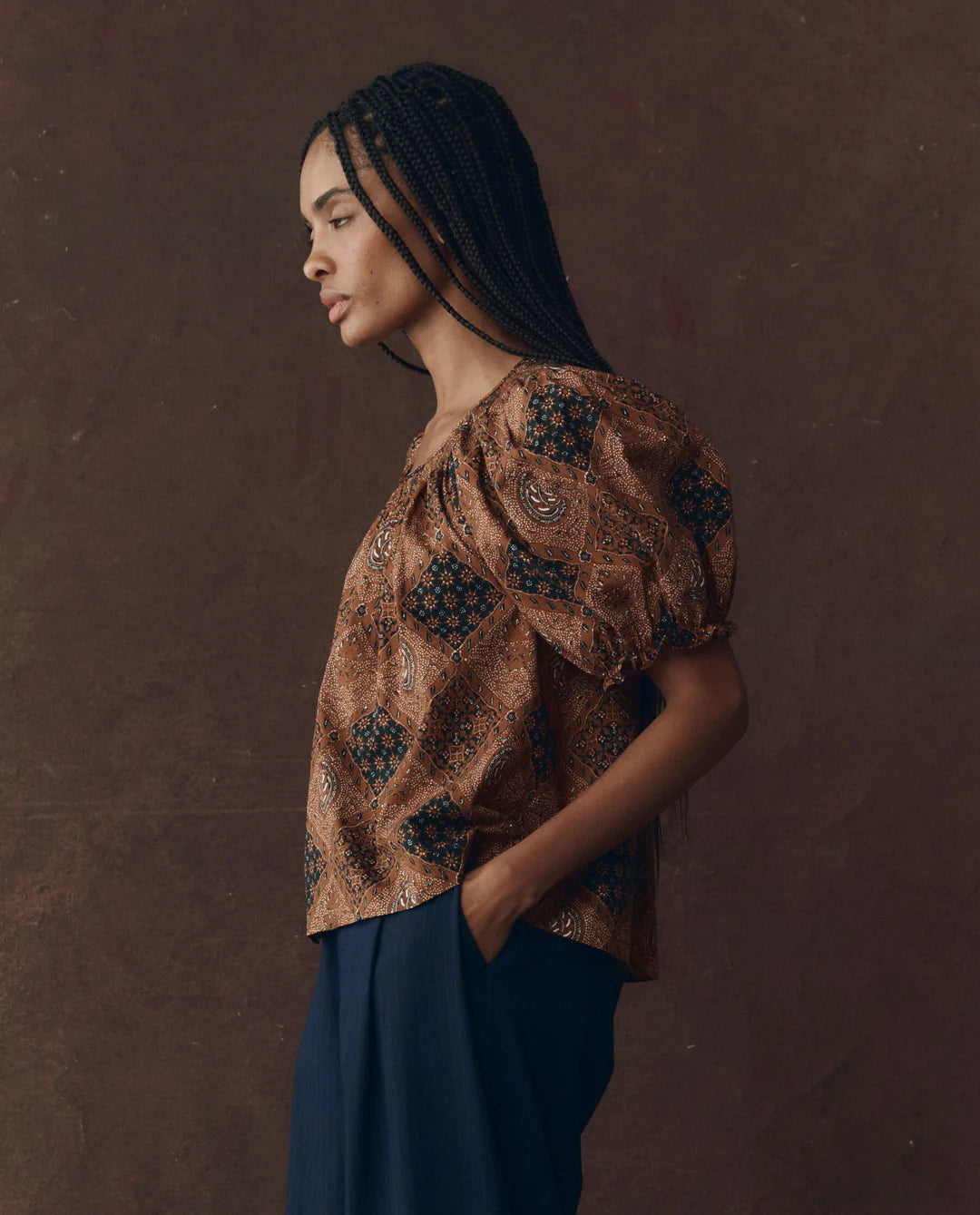 The Moorland Top. Geo Bandana Print