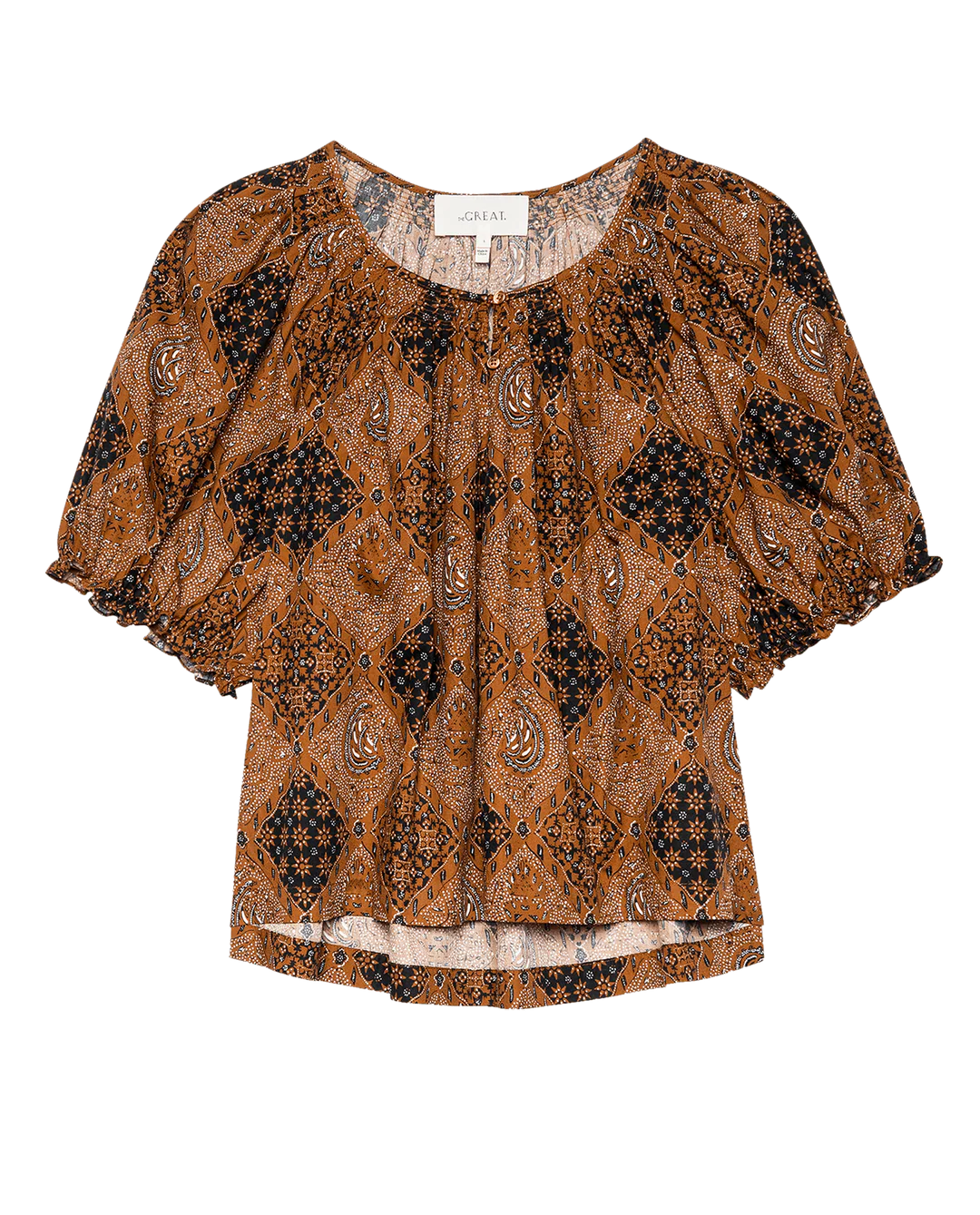 The Moorland Top. Geo Bandana Print