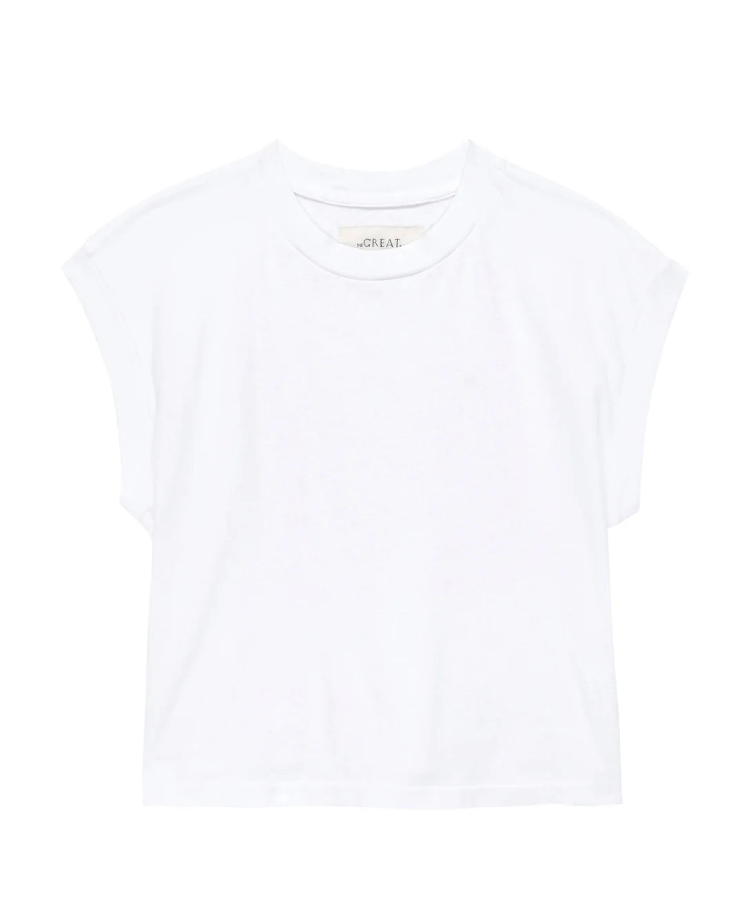 The Square Tee. True White