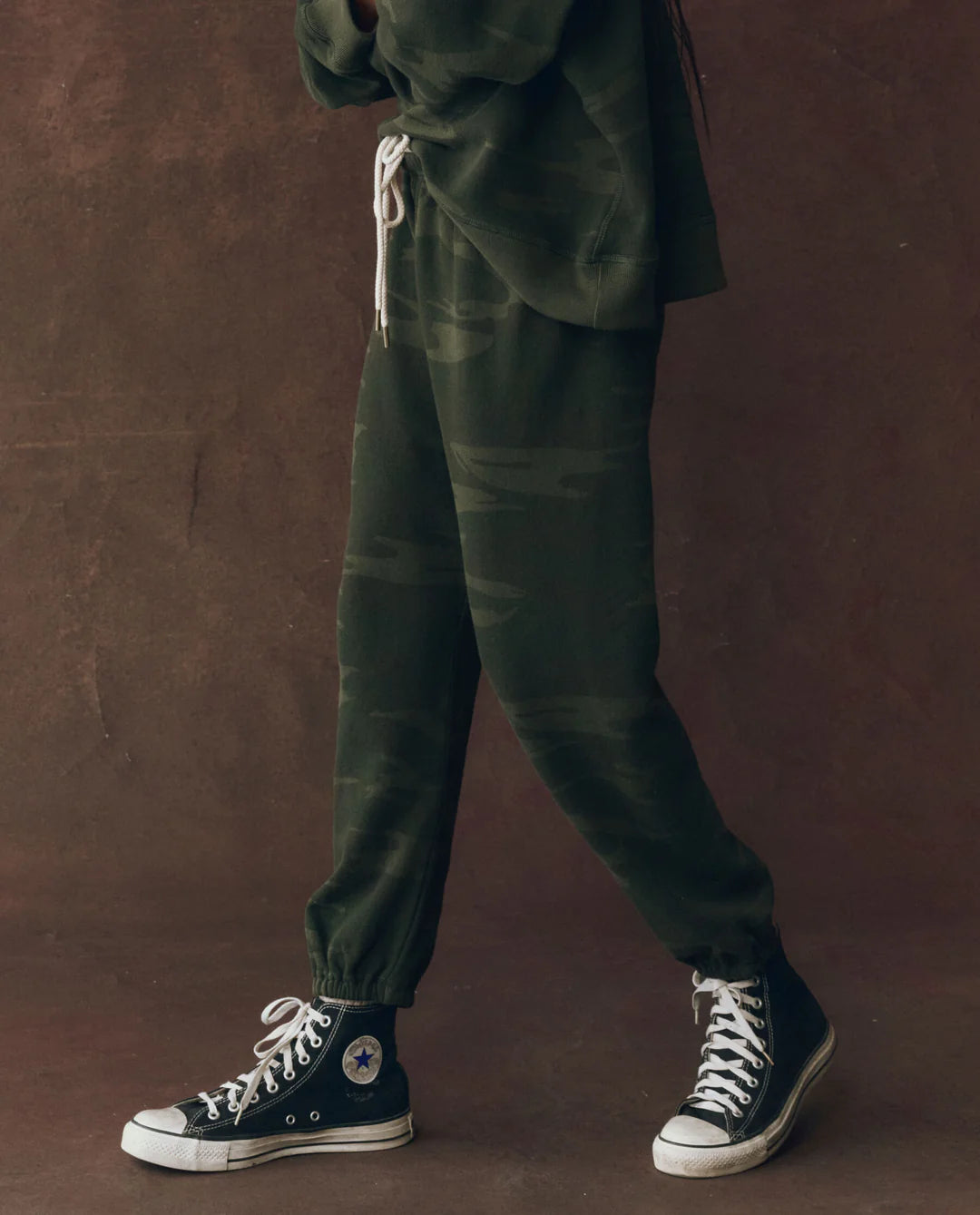 The Stadium Sweatpant. Forest Camo
