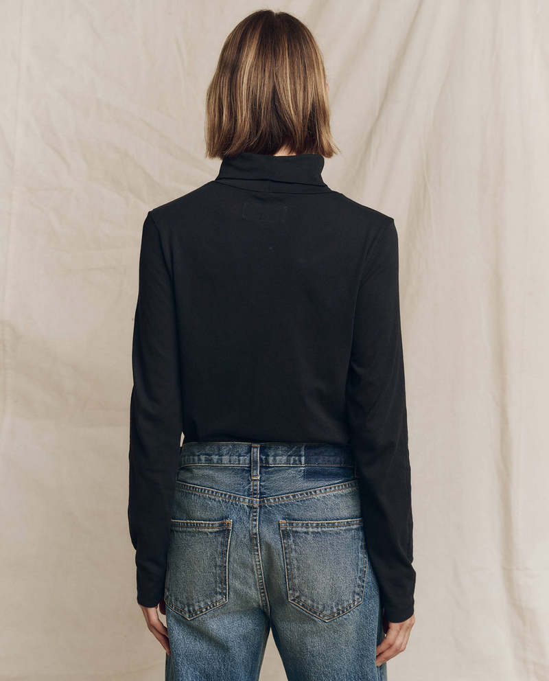 The Turtleneck. Almost Black