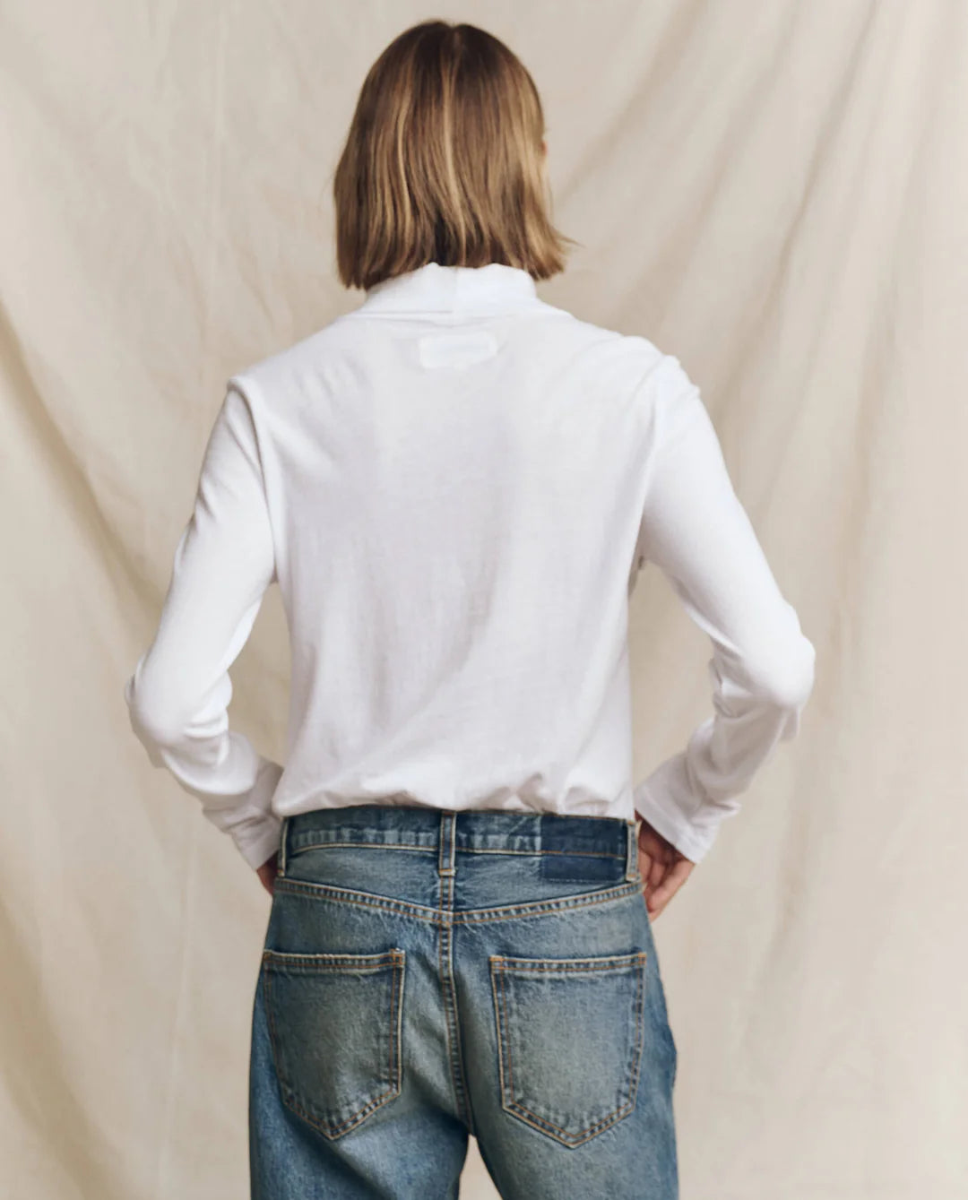 The Turtleneck. True White