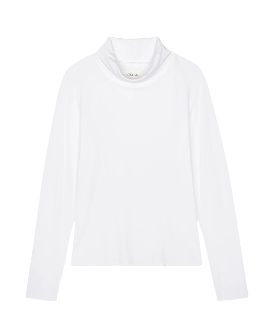 The Turtleneck. True White