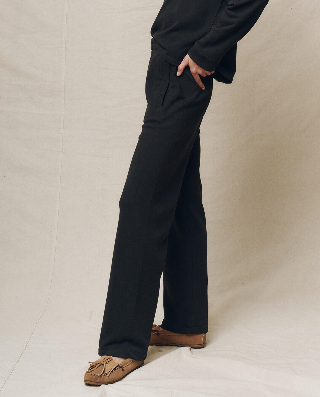 The Victory Sweatpant. Almost Black