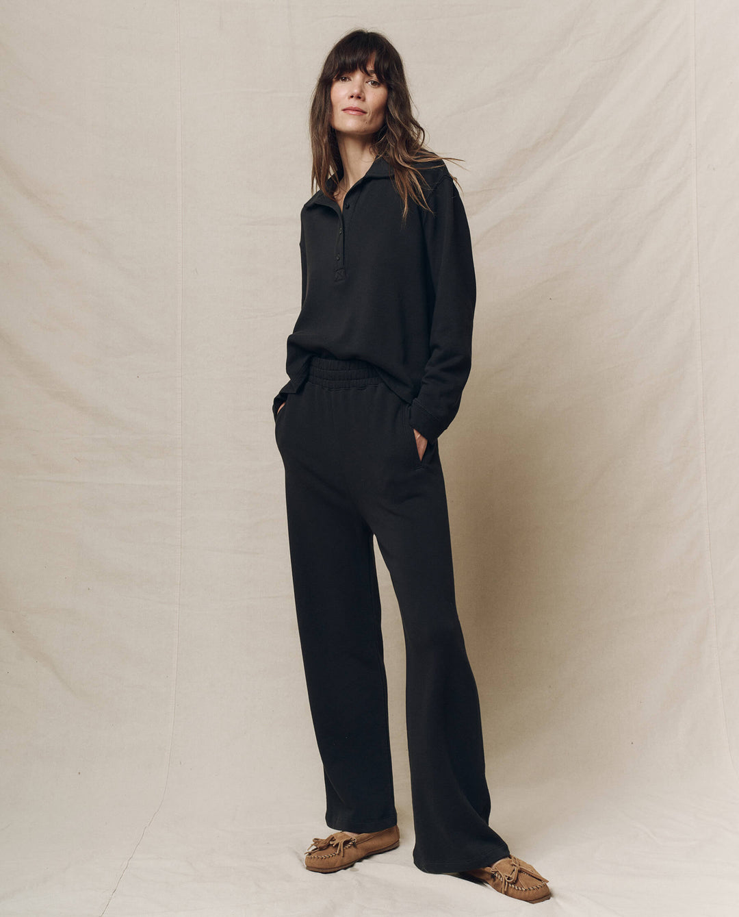 The Victory Sweatpant. Almost Black