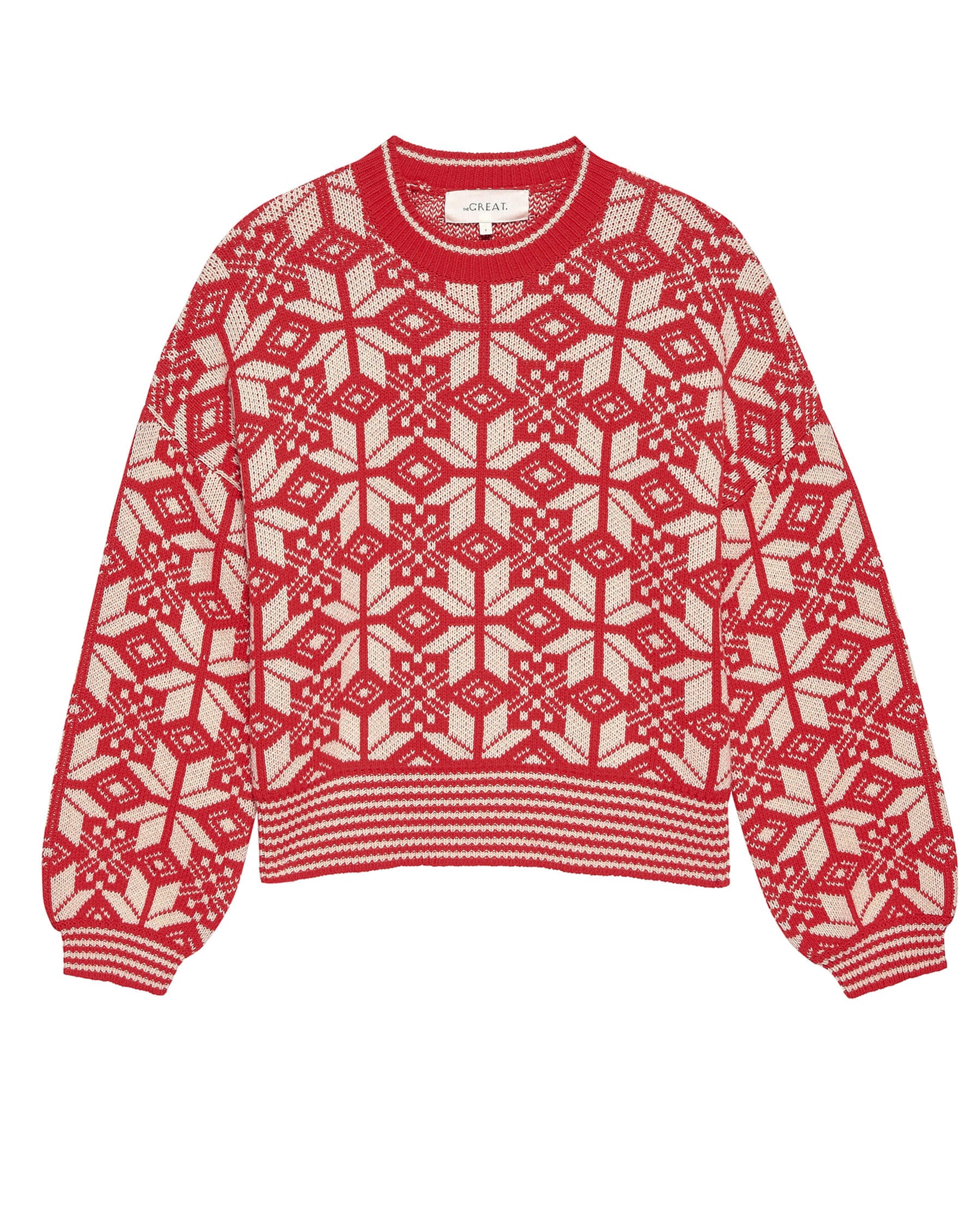 The Snowflake Pullover. Alpine Spice