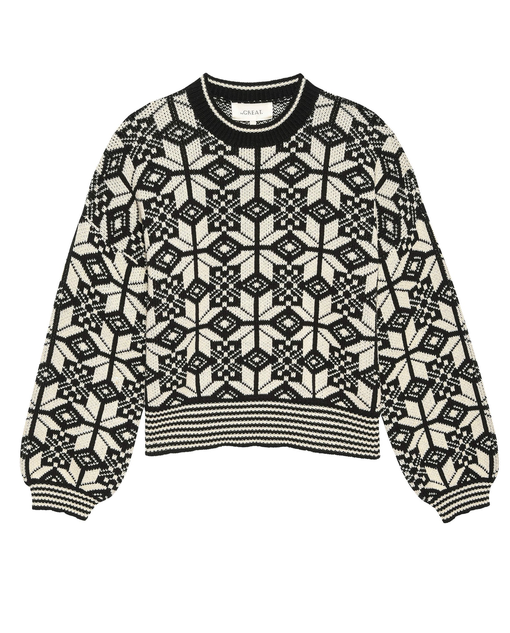 The Snowflake Pullover. Licorice
