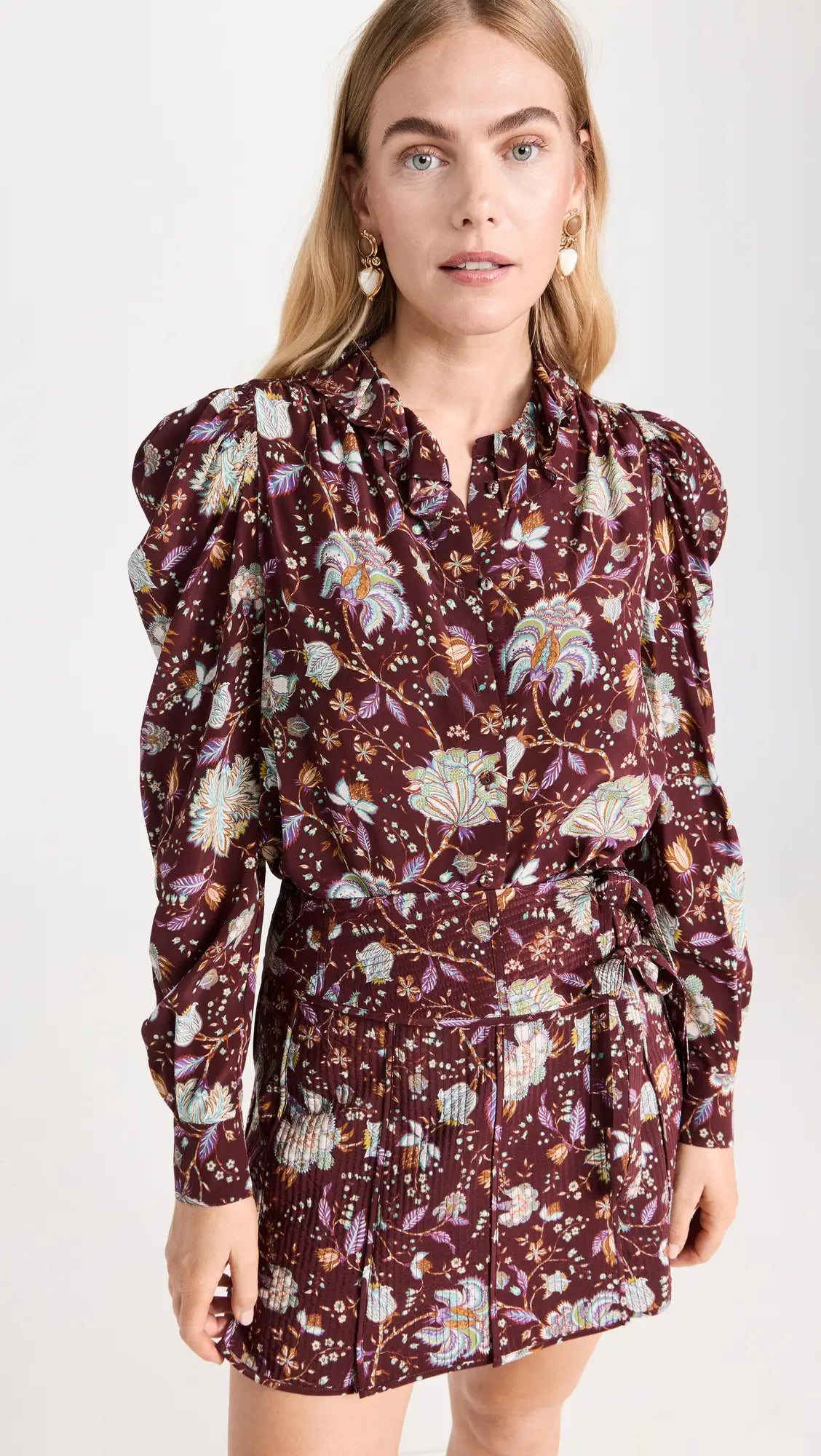 Dara Blouse in Heliotrope