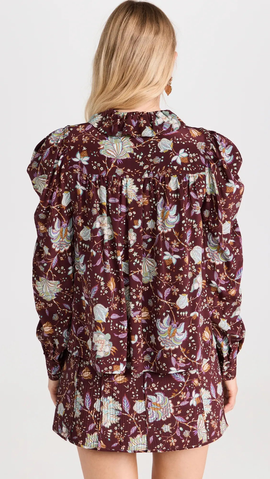 Dara Blouse in Heliotrope