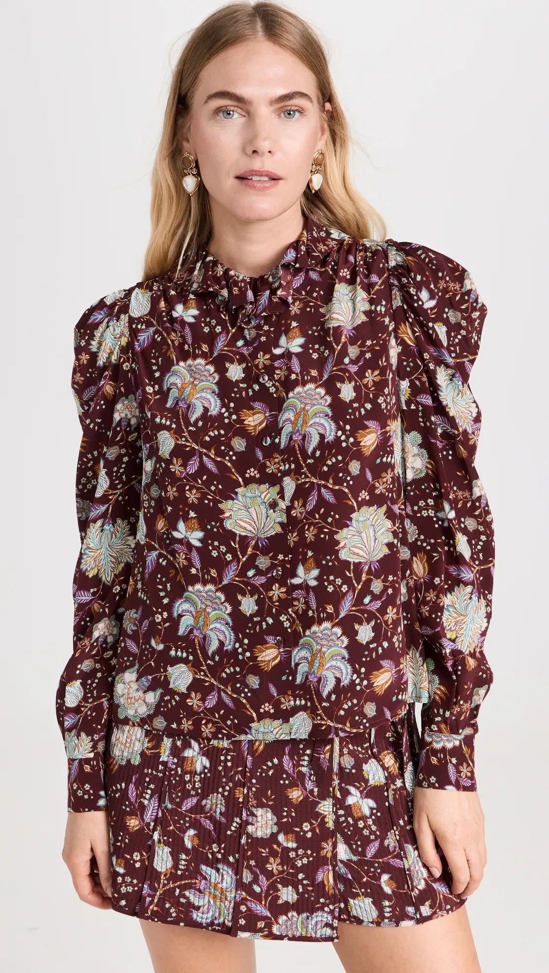 Dara Blouse in Heliotrope