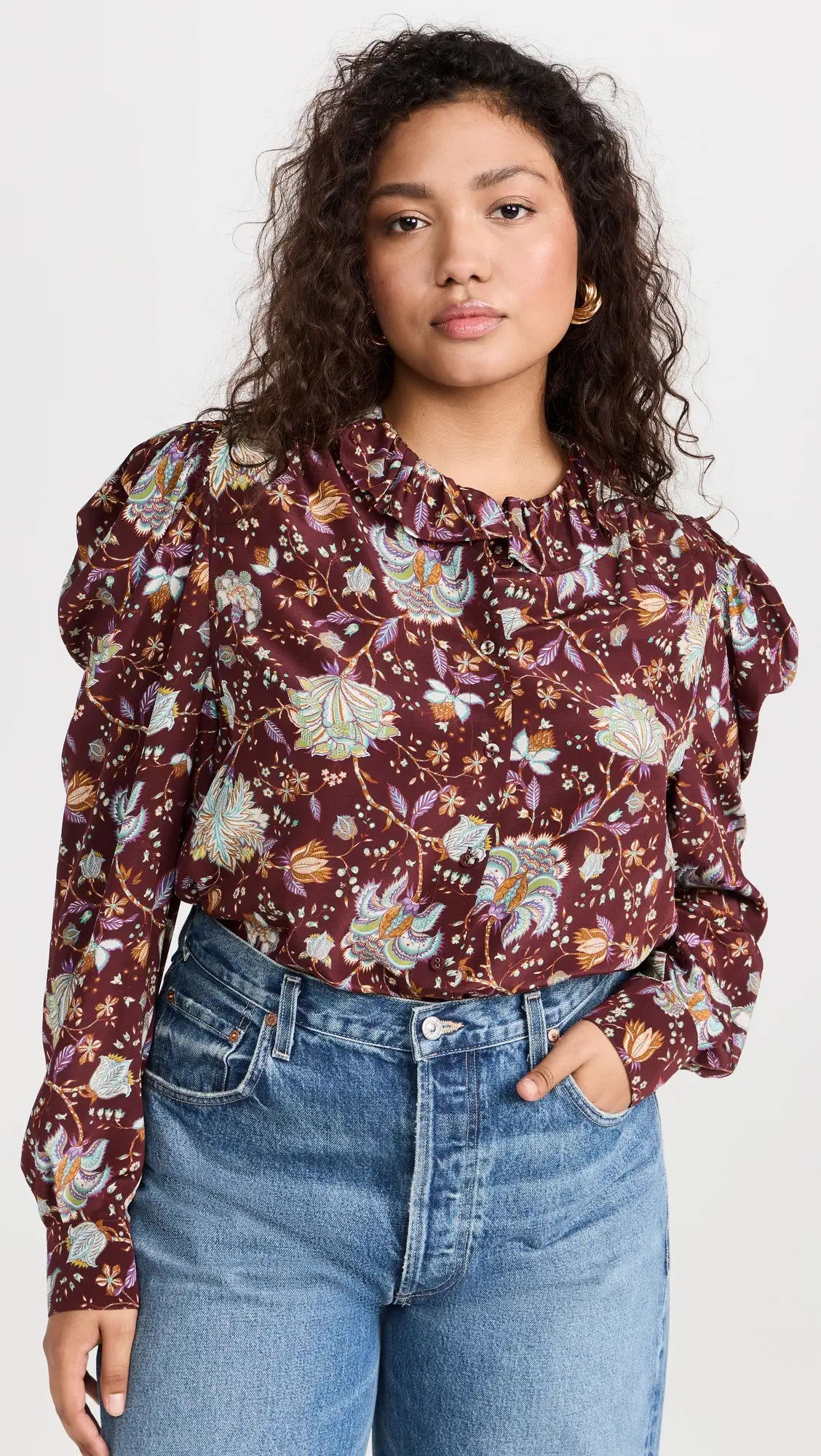Dara Blouse in Heliotrope