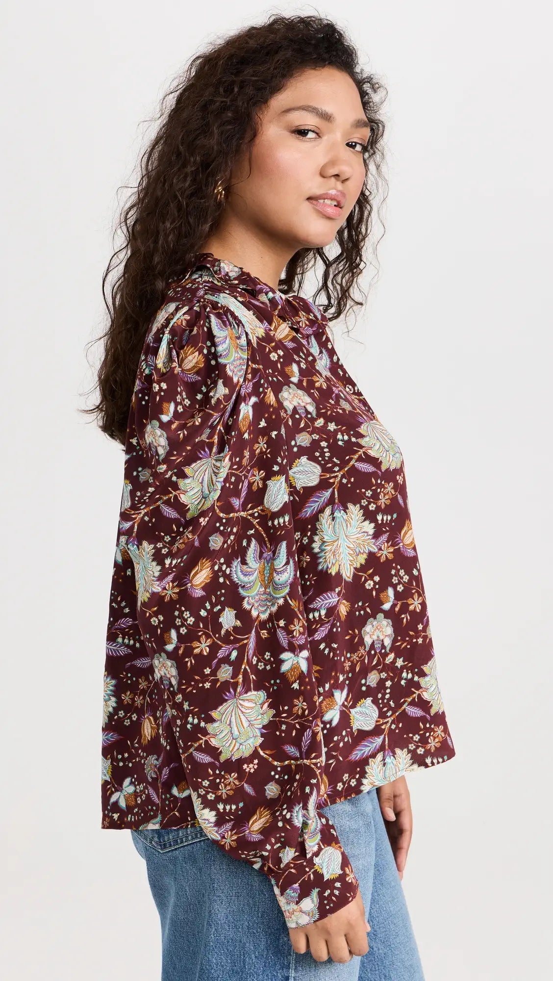 Dara Blouse in Heliotrope
