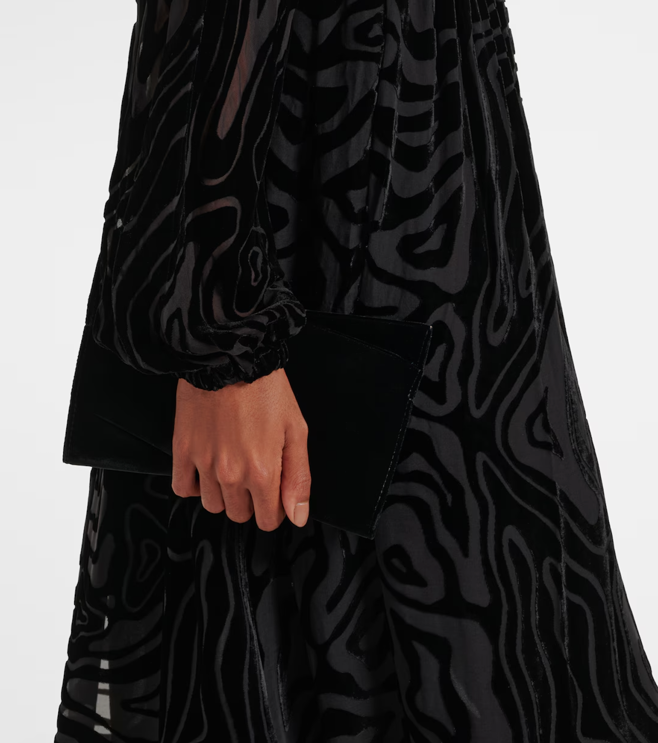 Elora Dress in Noir
