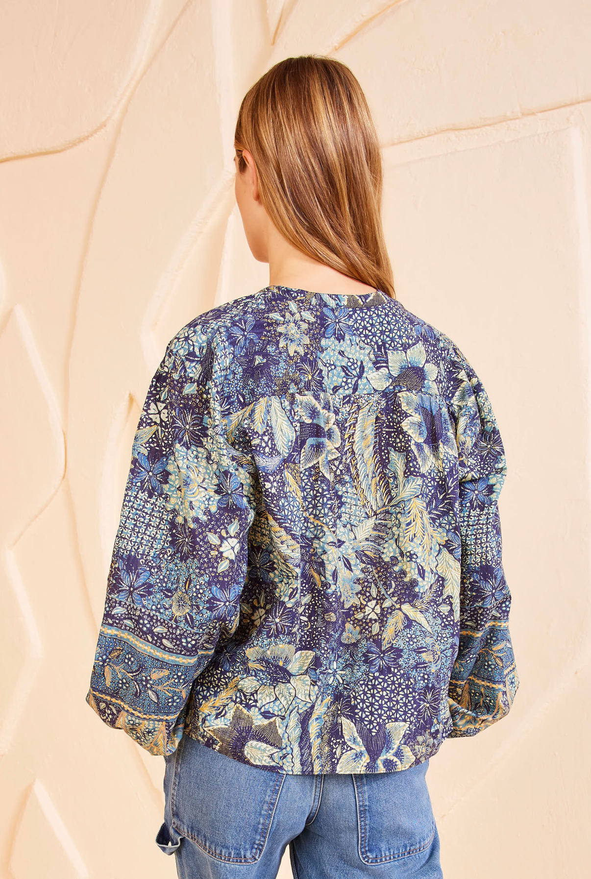 Harlowe Blouse in Portofino