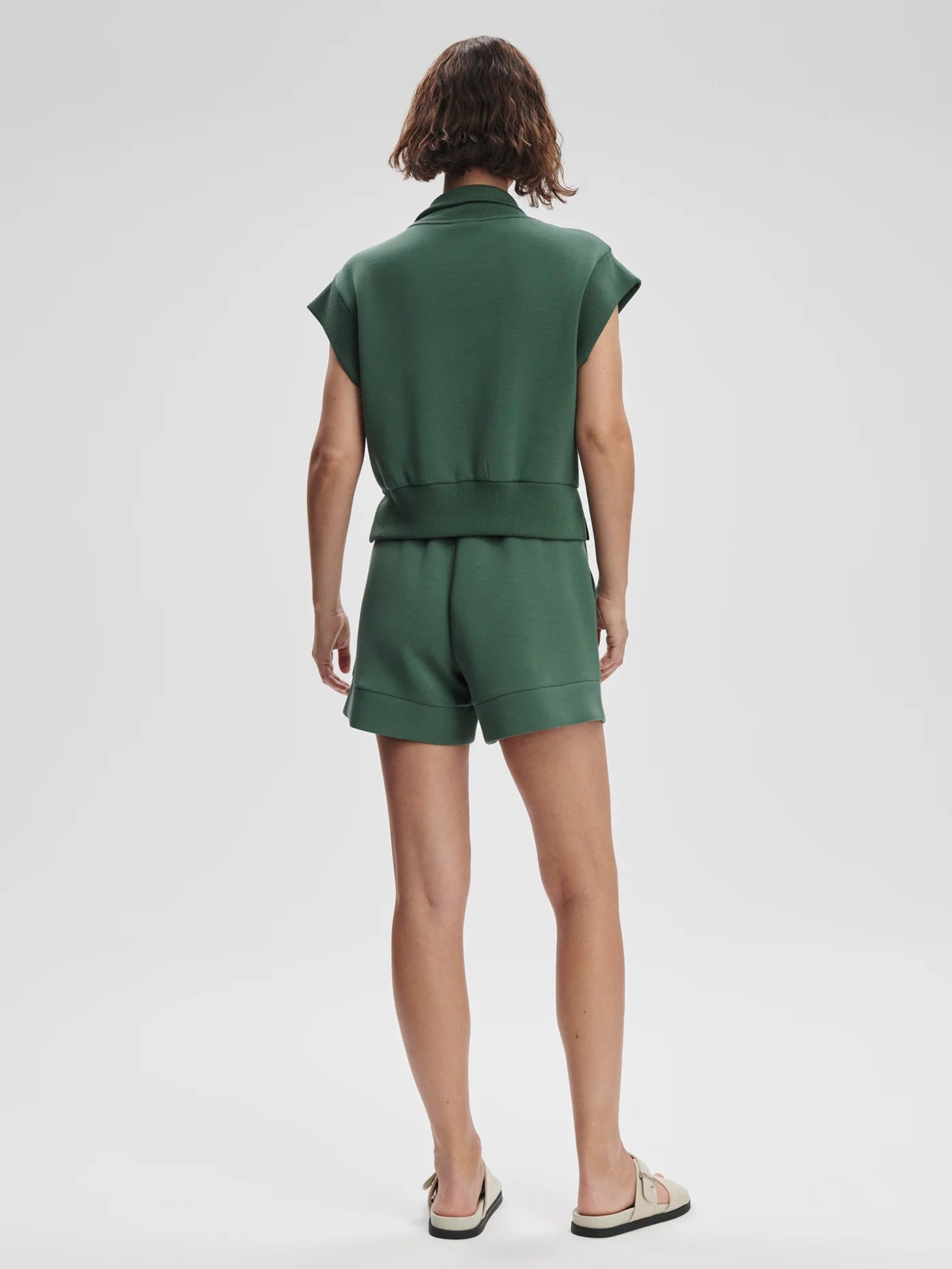 Kelly Half-Zip in Cilantro