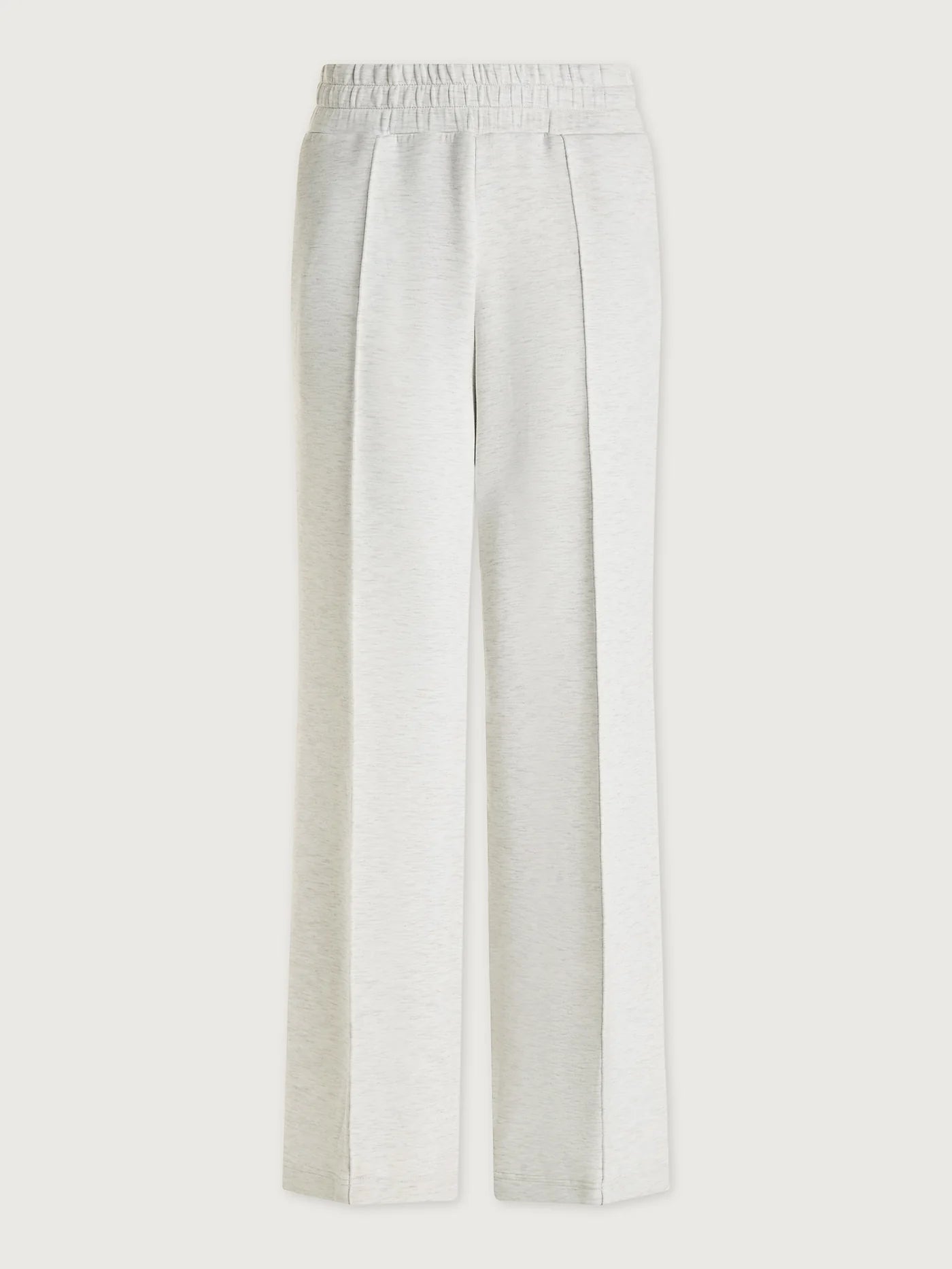 The Wide Leg Pant 30" in Ivory Marl
