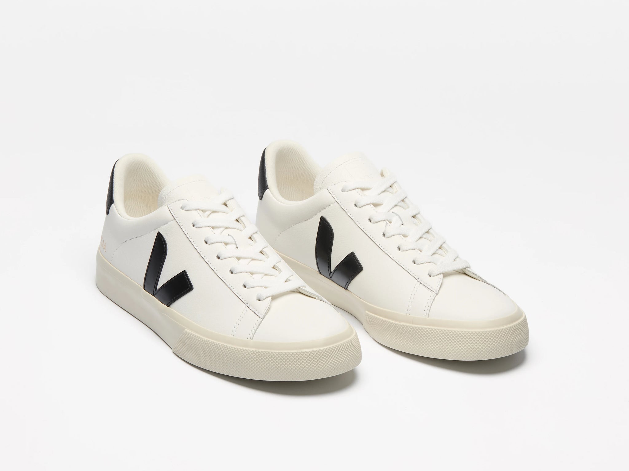 Campo Leather White Black