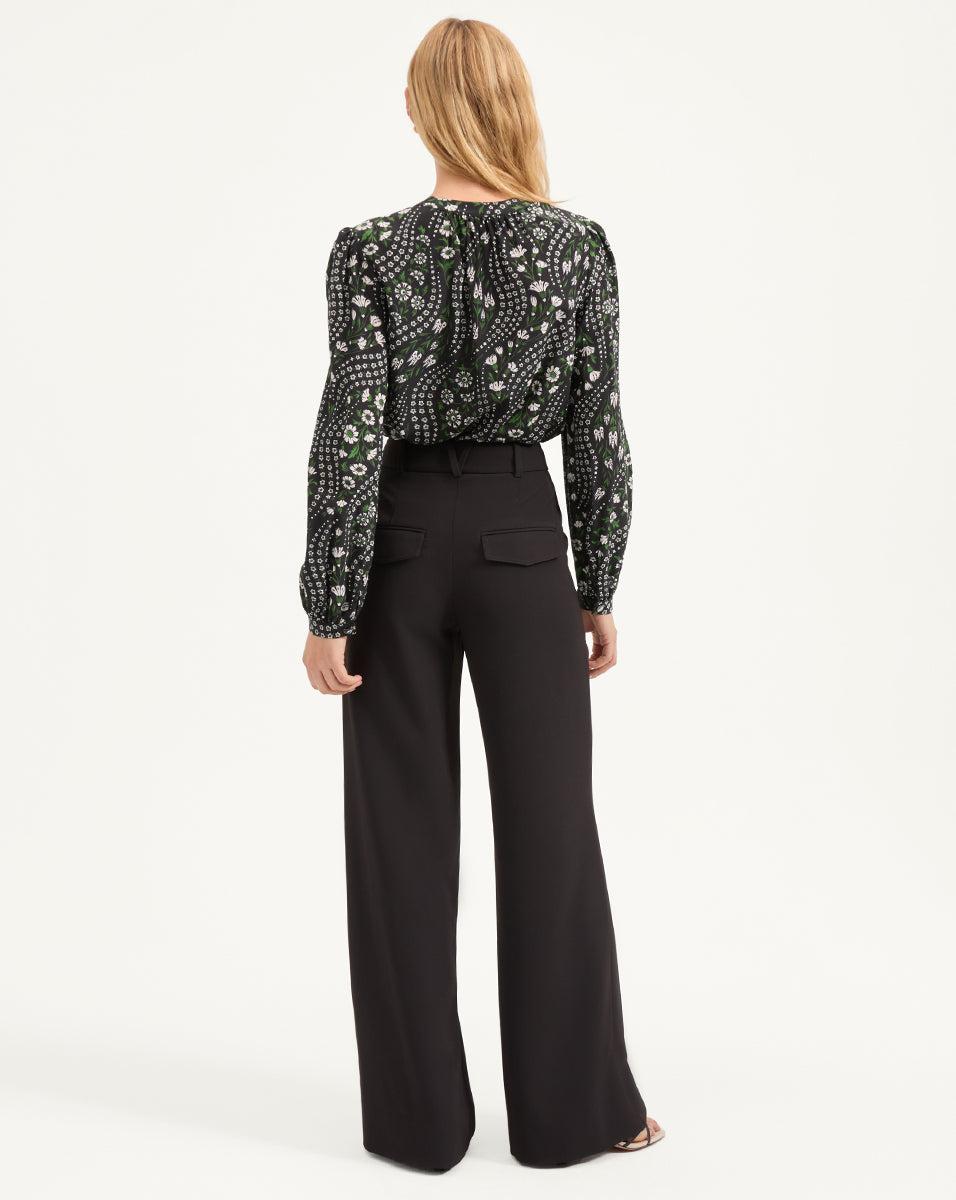 Ashlynn Top in Black Multi