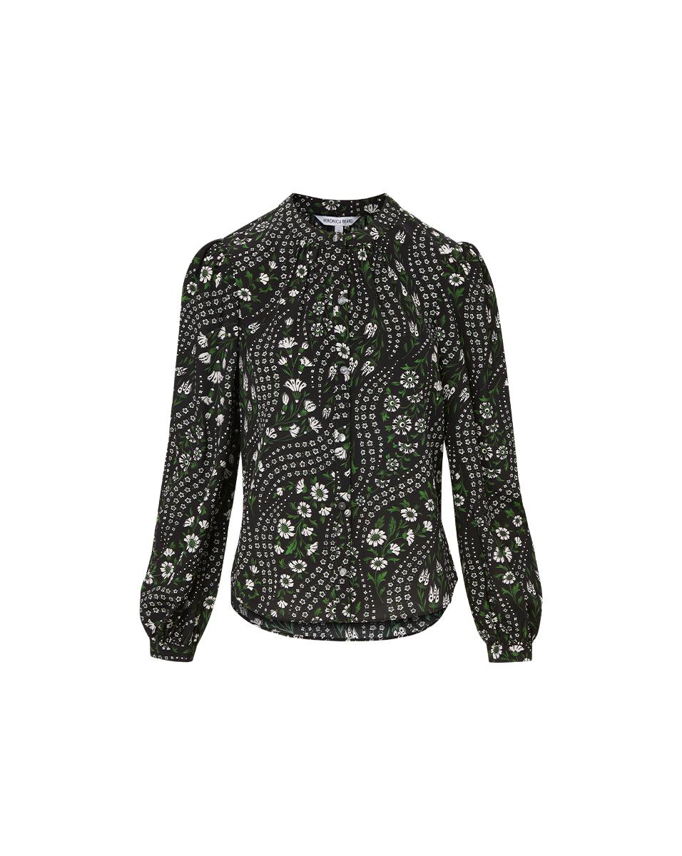 Ashlynn Top in Black Multi