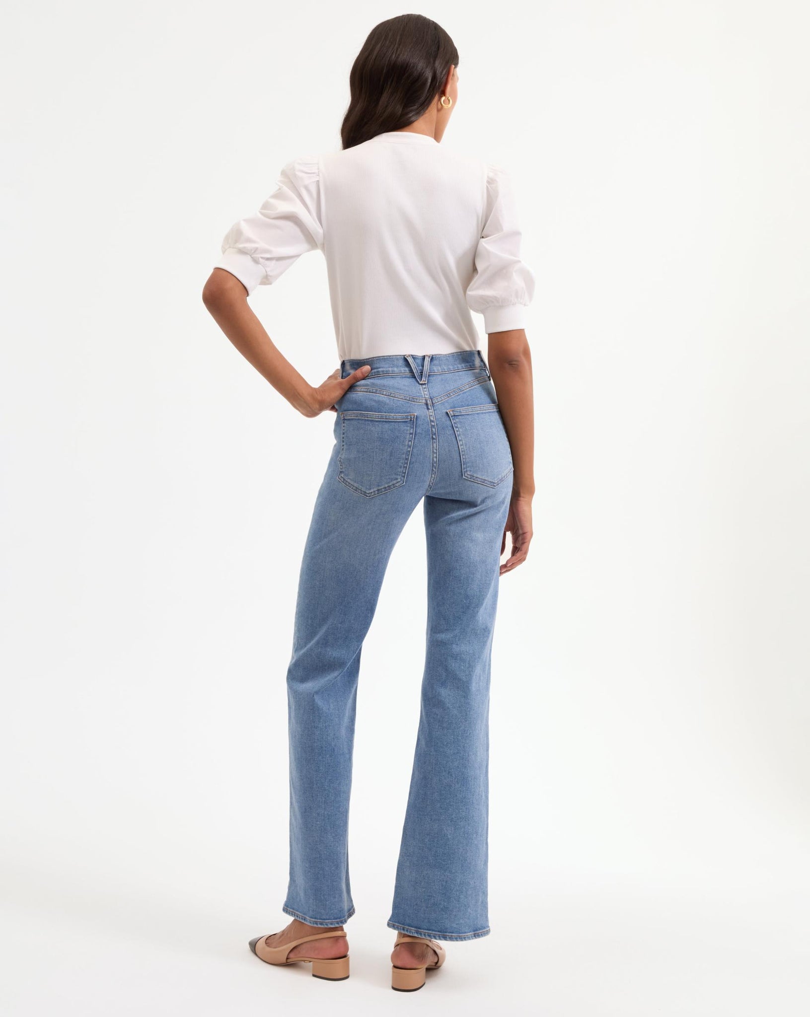 Coralee Top in White
