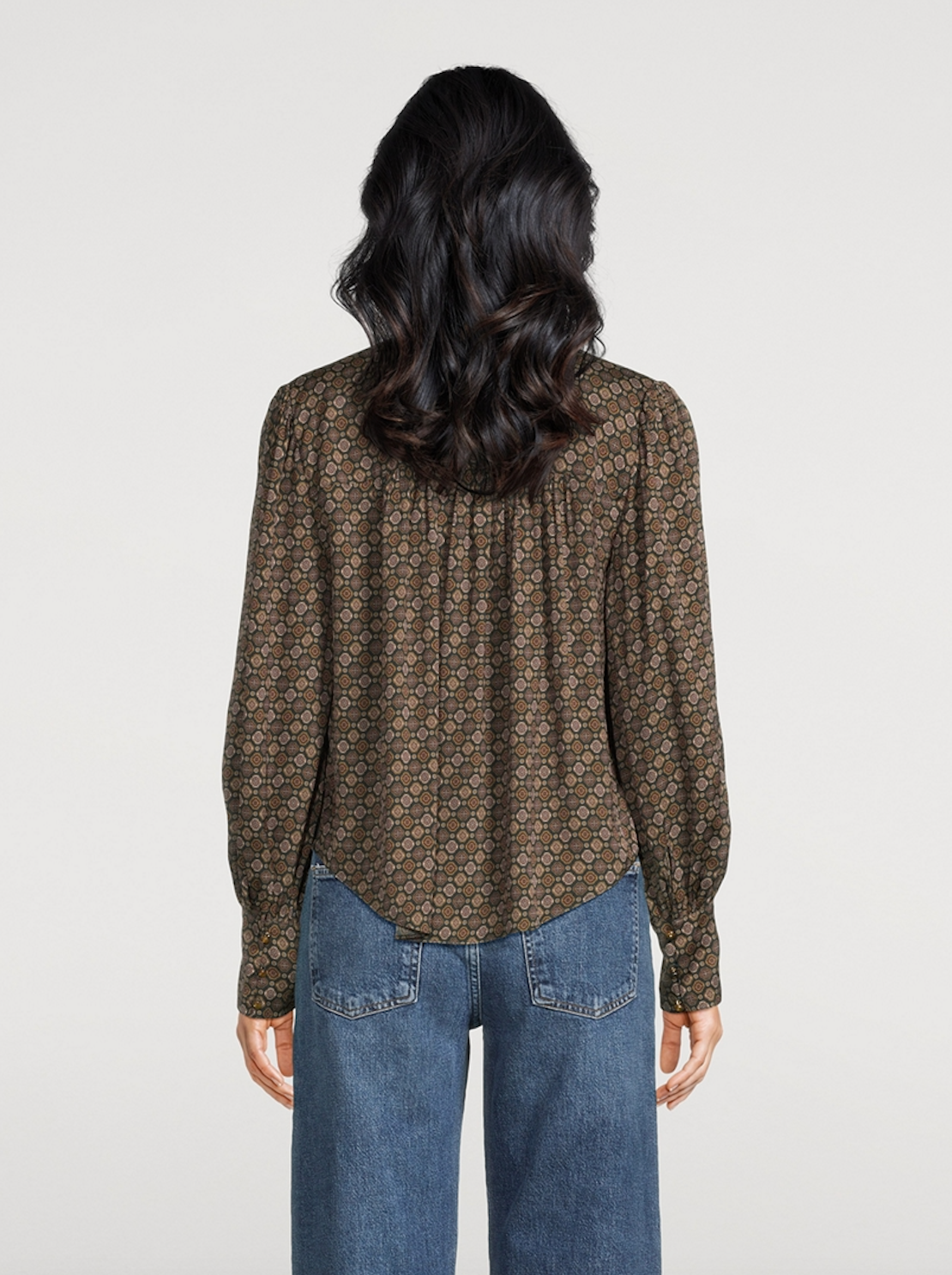 Esmeralda Top in Pine Multi