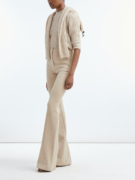 Grinney Pullover in Heathered Sand